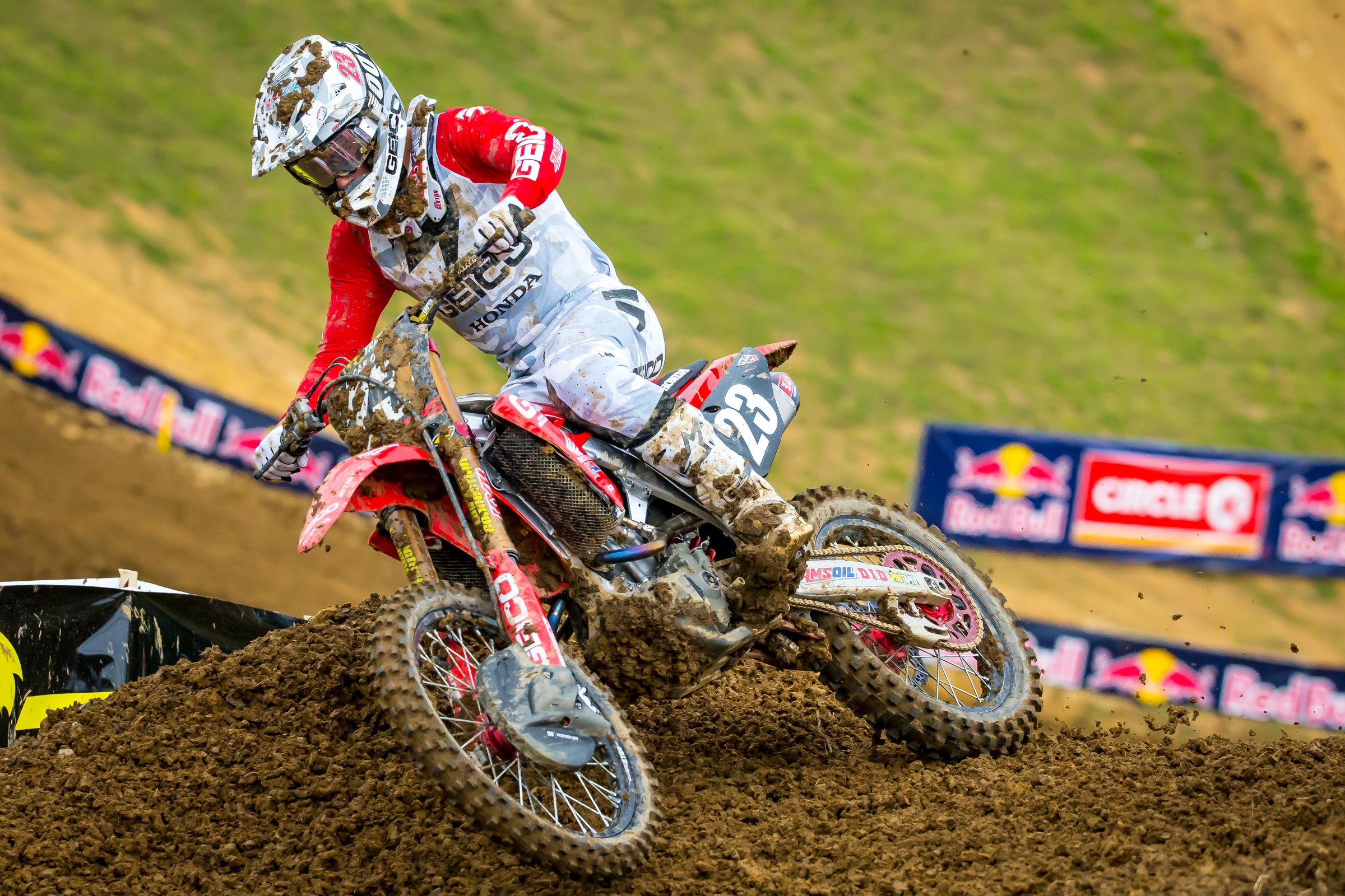 Jason Anderson was today's top qualifier in the 250 Class.