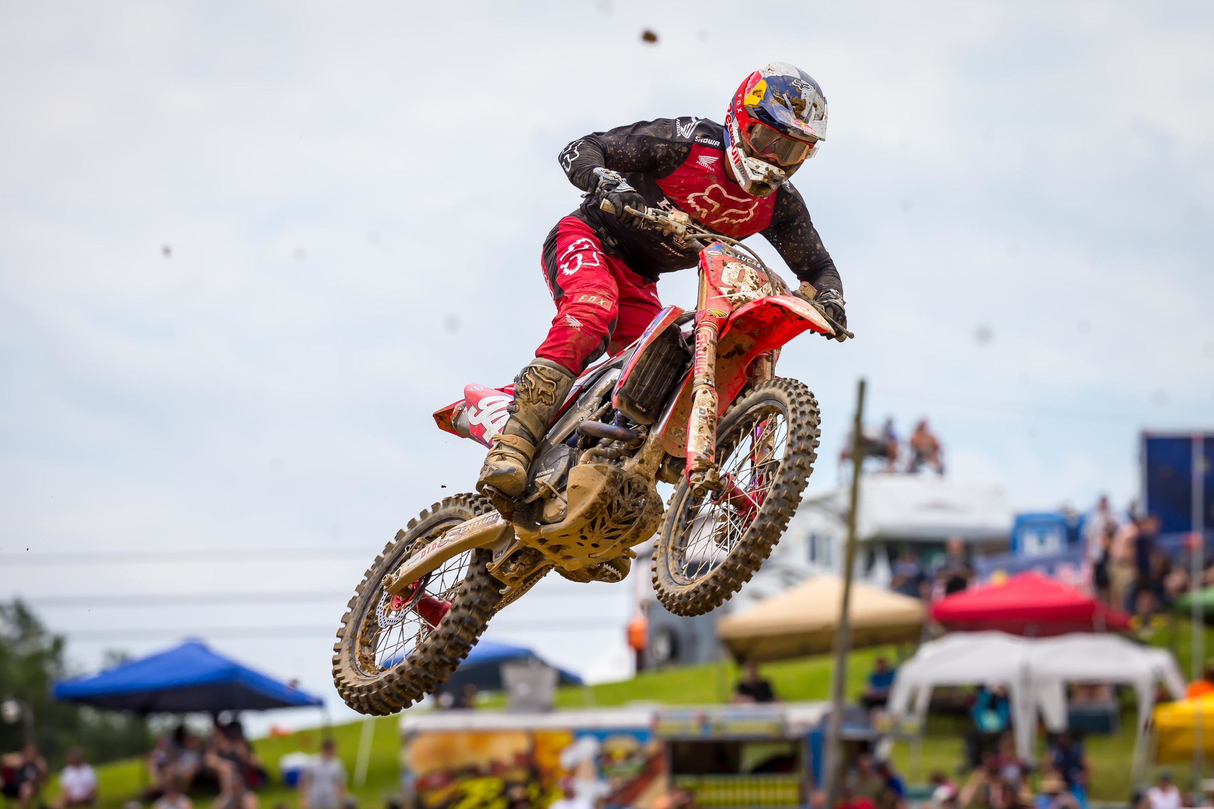 Roczen is now tied with Tomac for the 450 Class points lead with 176 apiece.