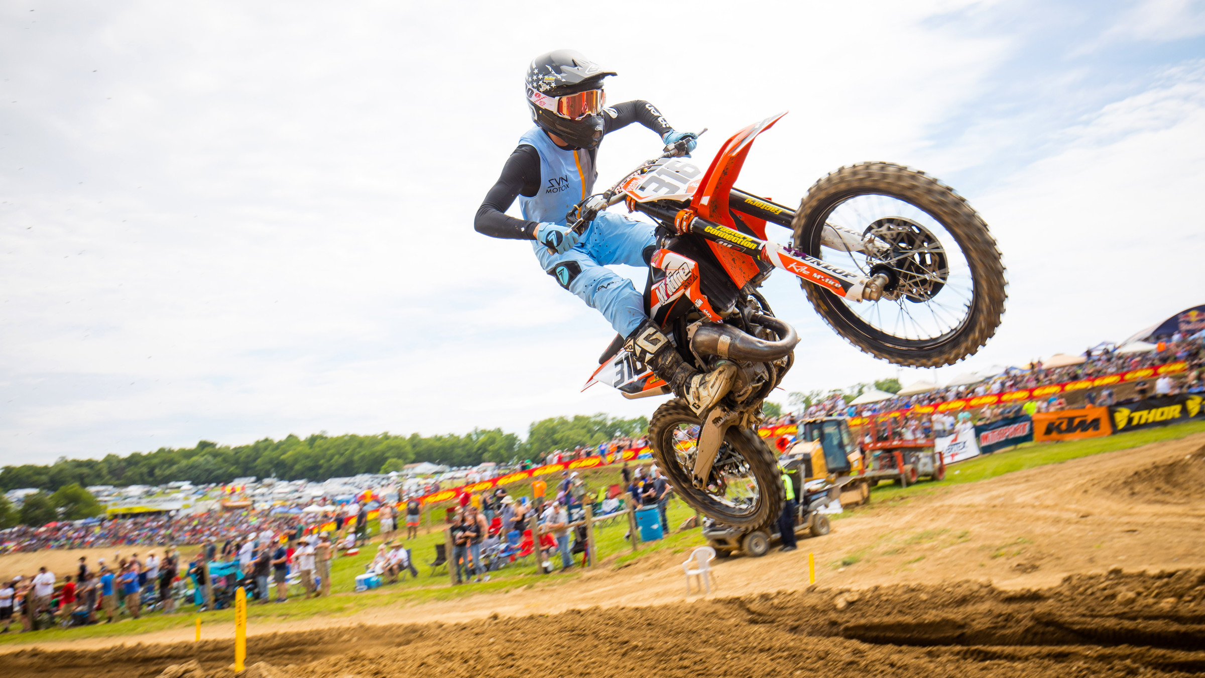 Chase Yentzer took the 125 All Star race win on Saturday.