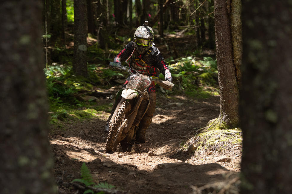 Jordan Ashburn put in a good race, coming through fourth in the XC1 class.