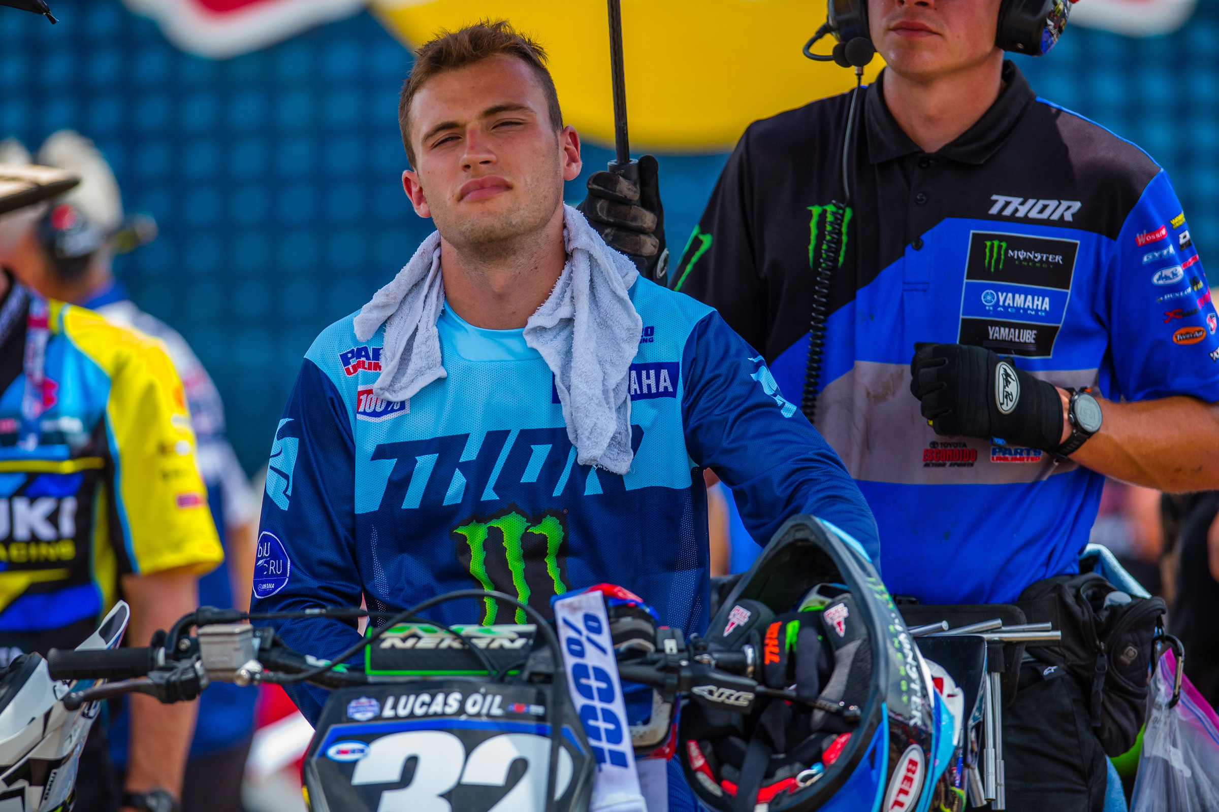 Cooper dug deep and didn't let the heat get the best of him.