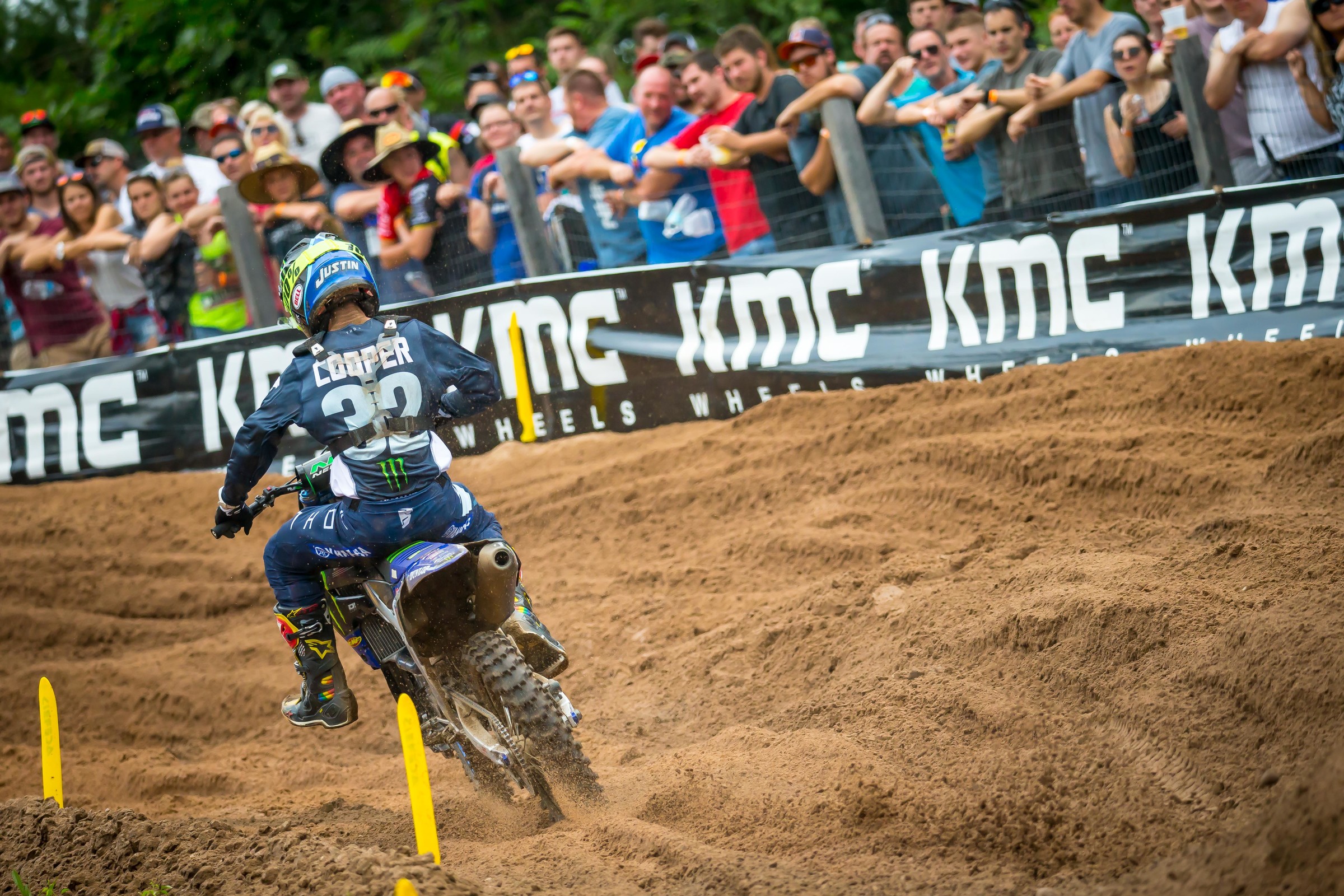 Cooper was good but Cianciarulo got away from him in the first moto.