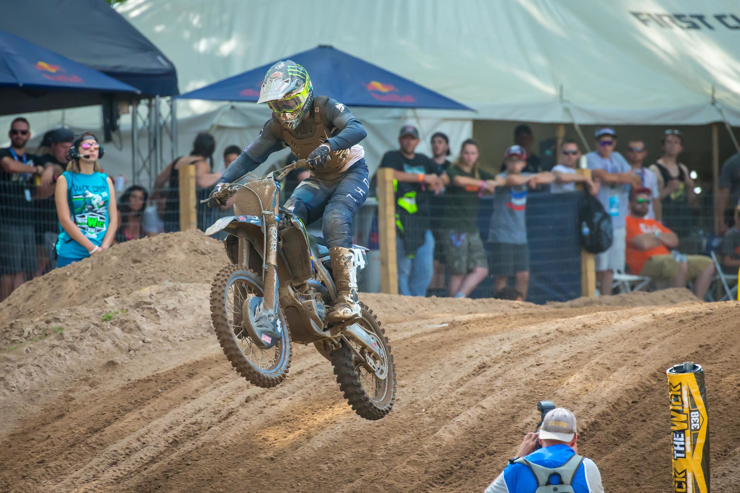 Ferrandis again wins the second moto but comes up short of the overall win.