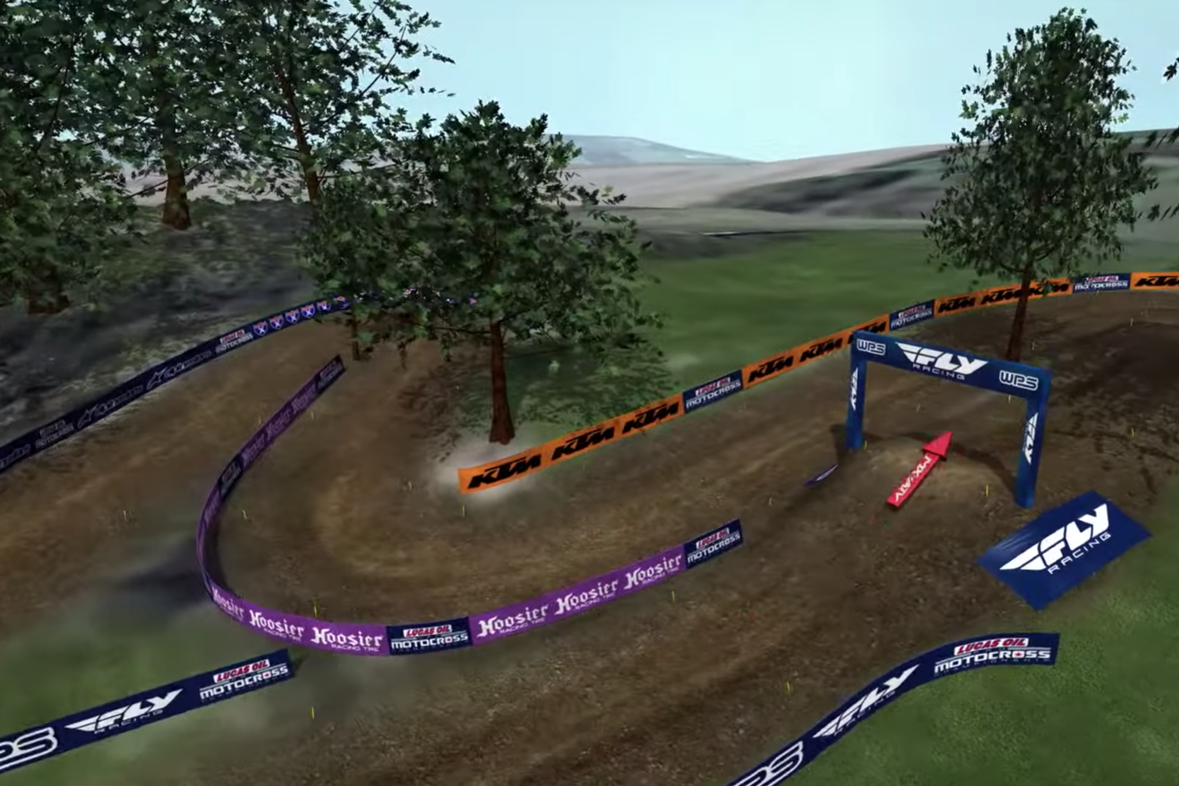 RedBud Animated Track Map