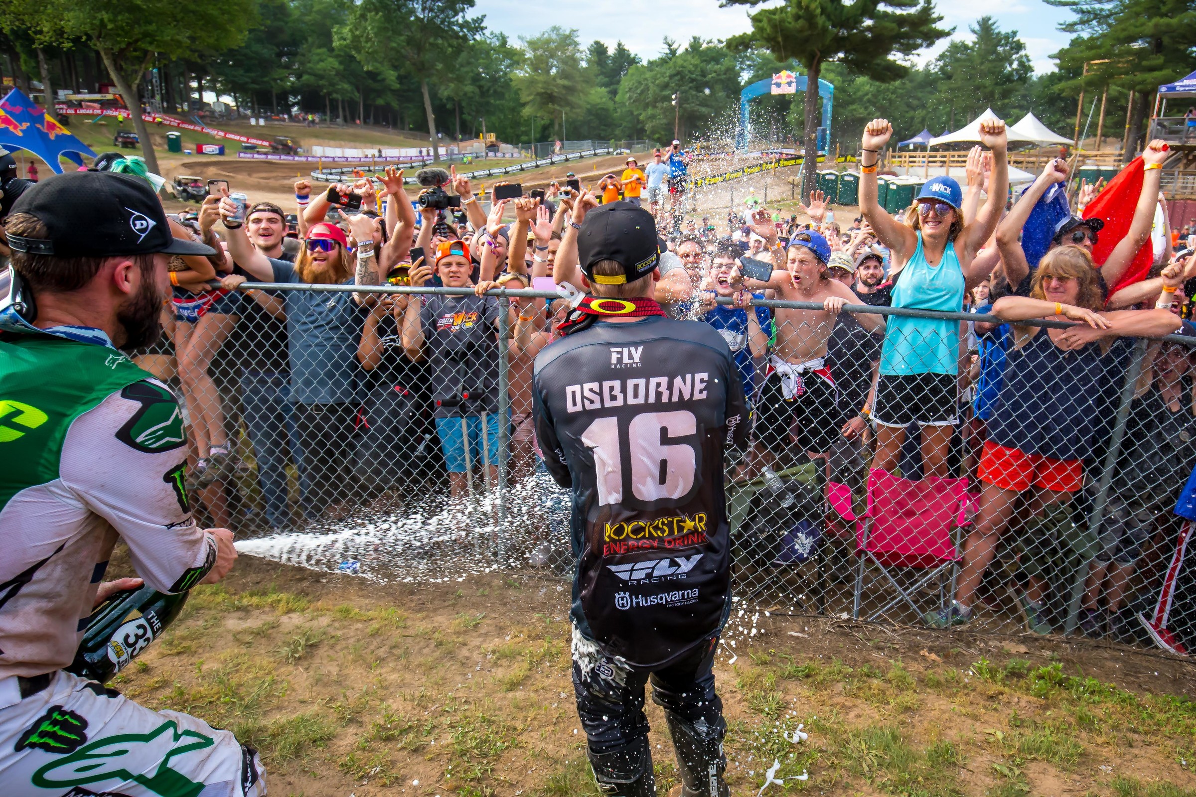 Zach Osborne at the Southwick National.