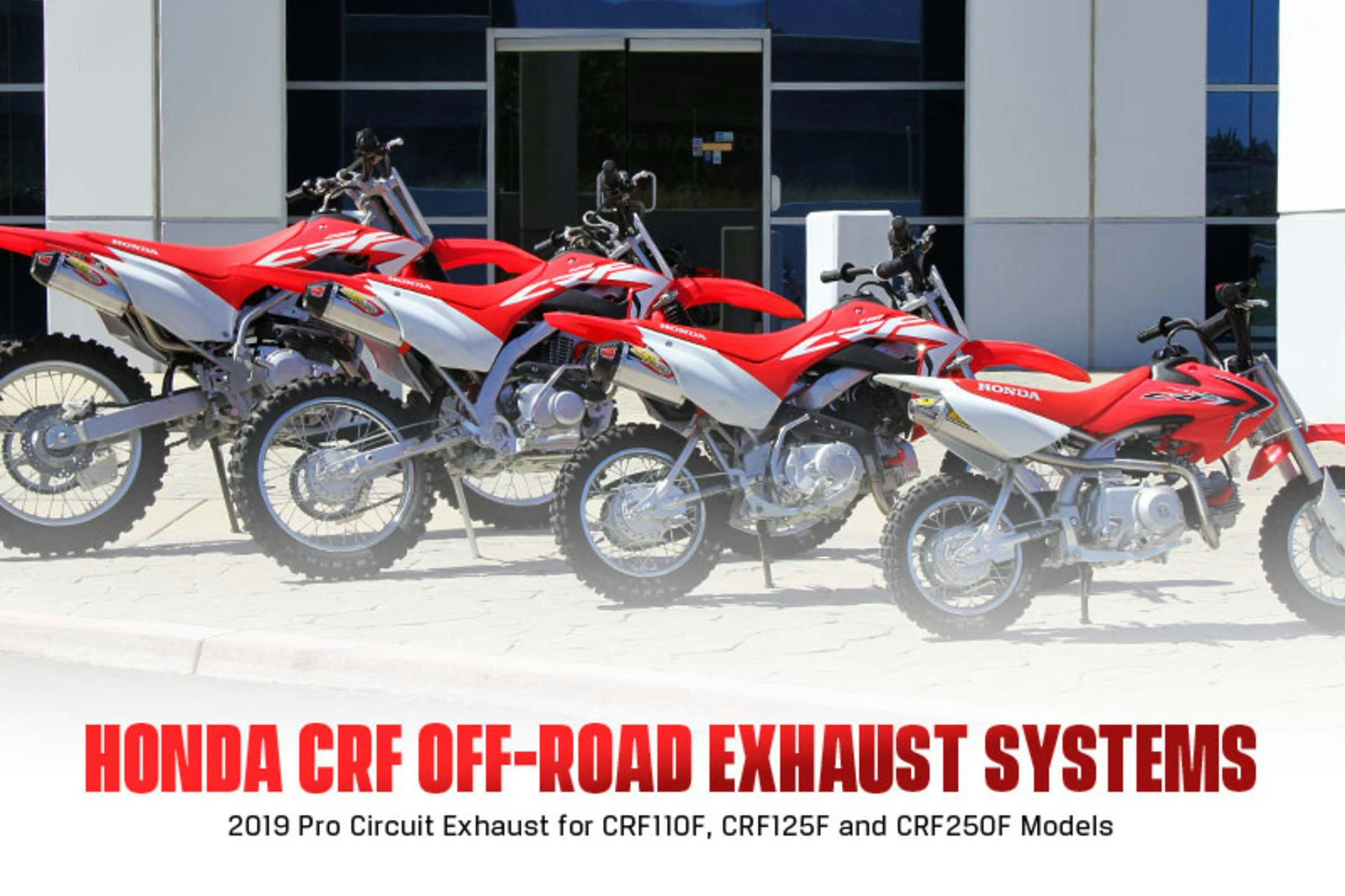 Pro Circuit Announces 2019 CRF Off-Road Exhaust Systems Will Be Available Soon