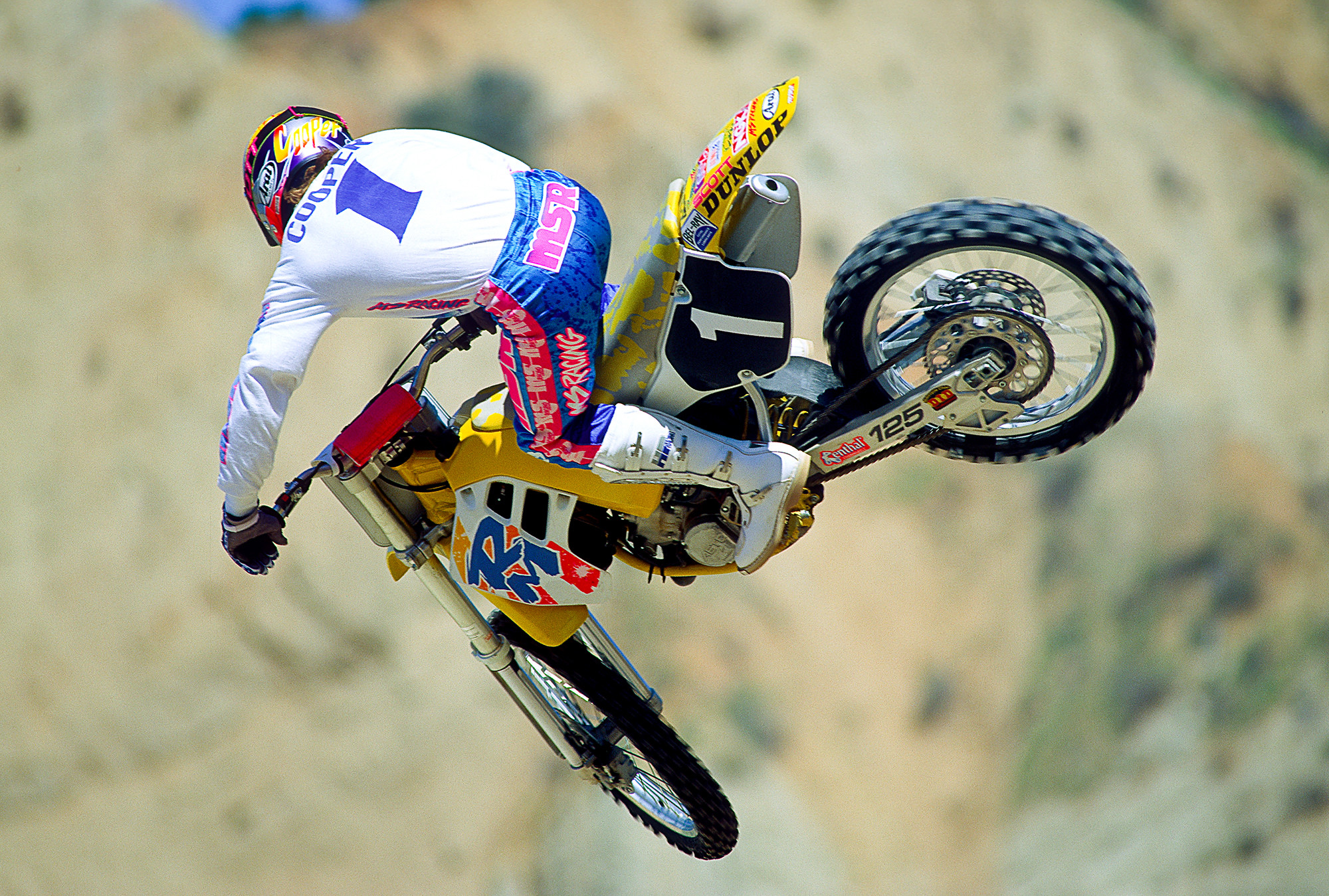 Suzuki's Guy Cooper in 1991.