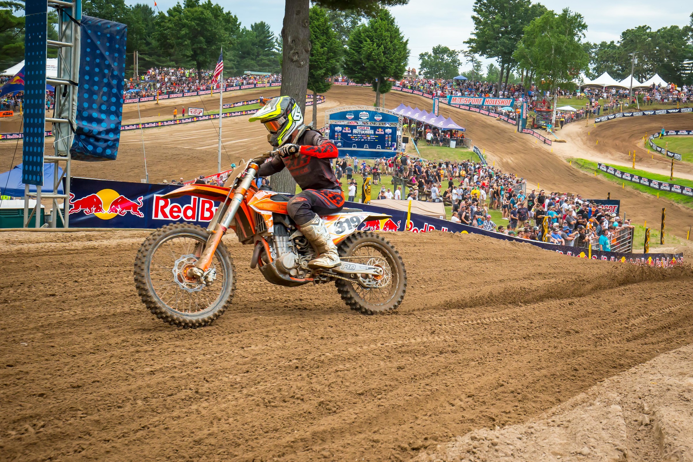 Schock at the Southwick National, where he finished 17-14 for 15th overall in the 450 Class.