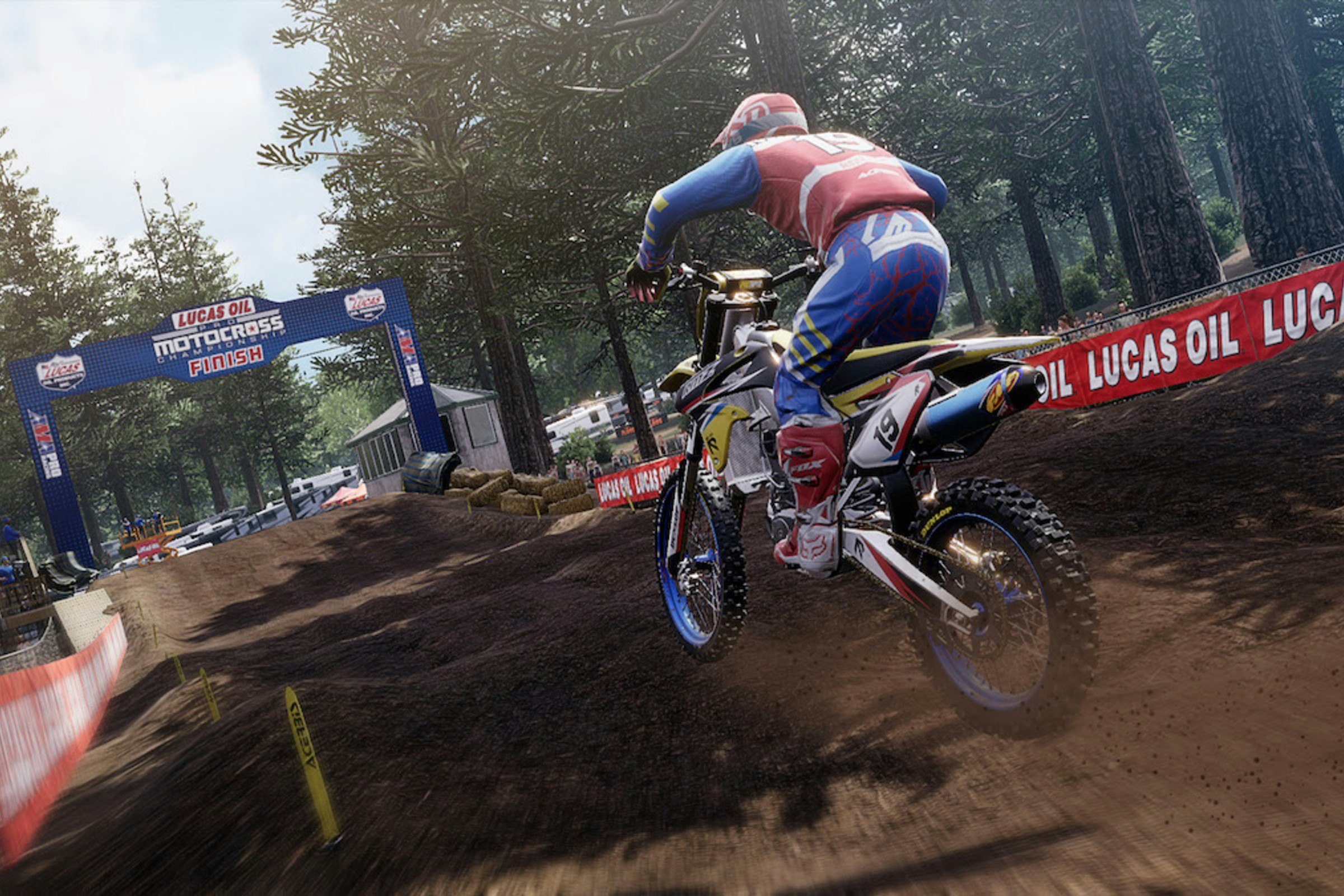Race on the Lucas Oil Pro Motocross Tracks in <em>MX vs ATV All Out</em> Now