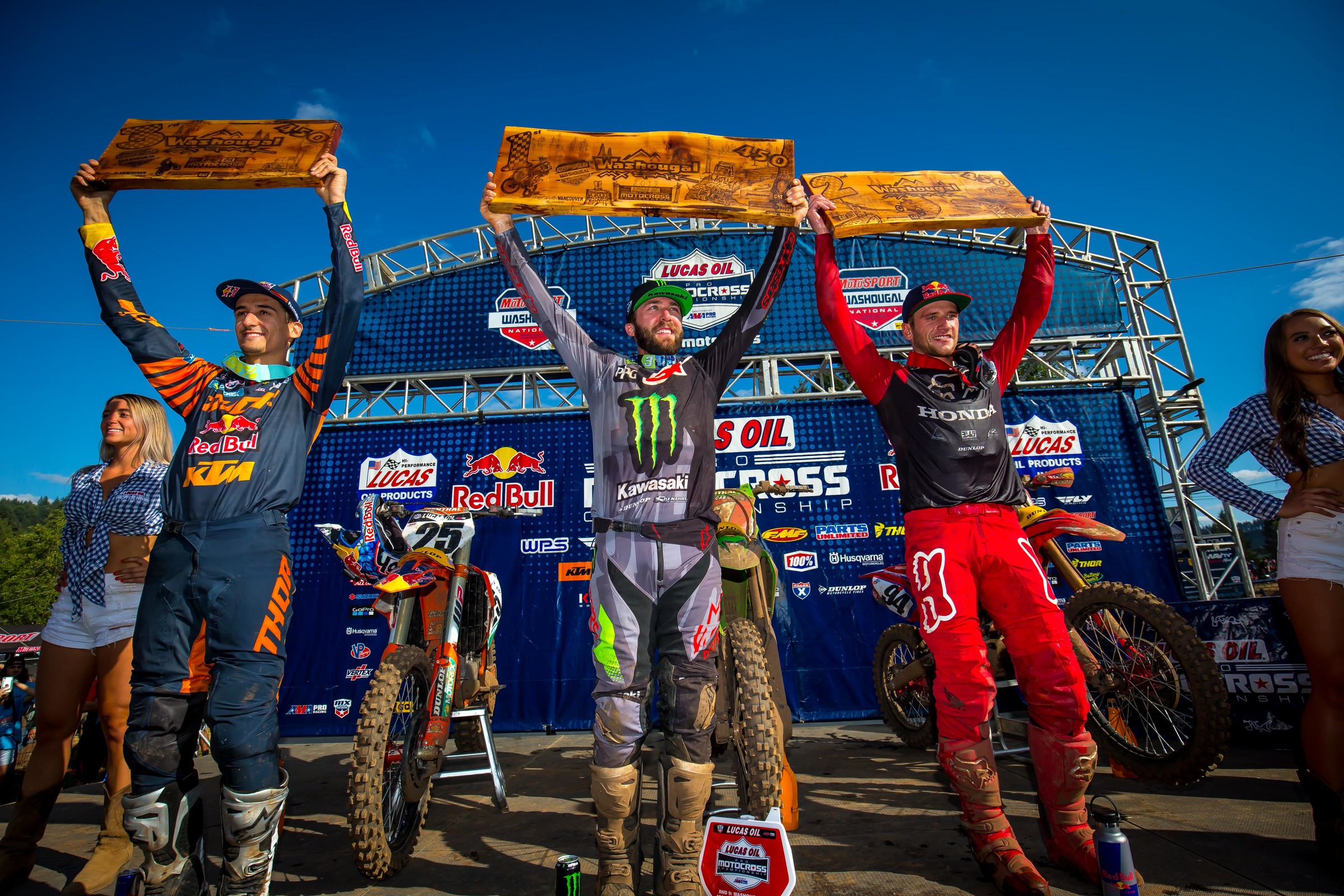 Some of the usual suspects were on the box in Washougal.