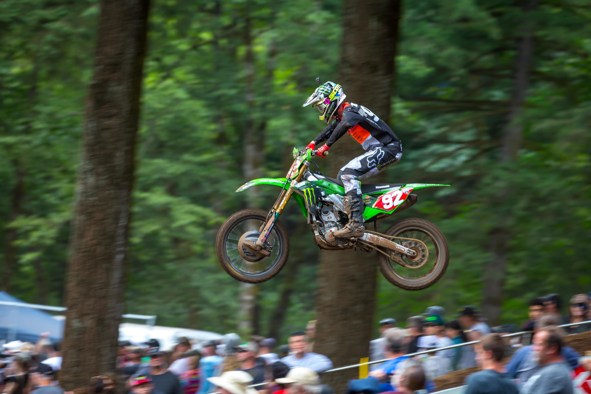 Cianciarulo finished second overall after 3-2 moto finishes.