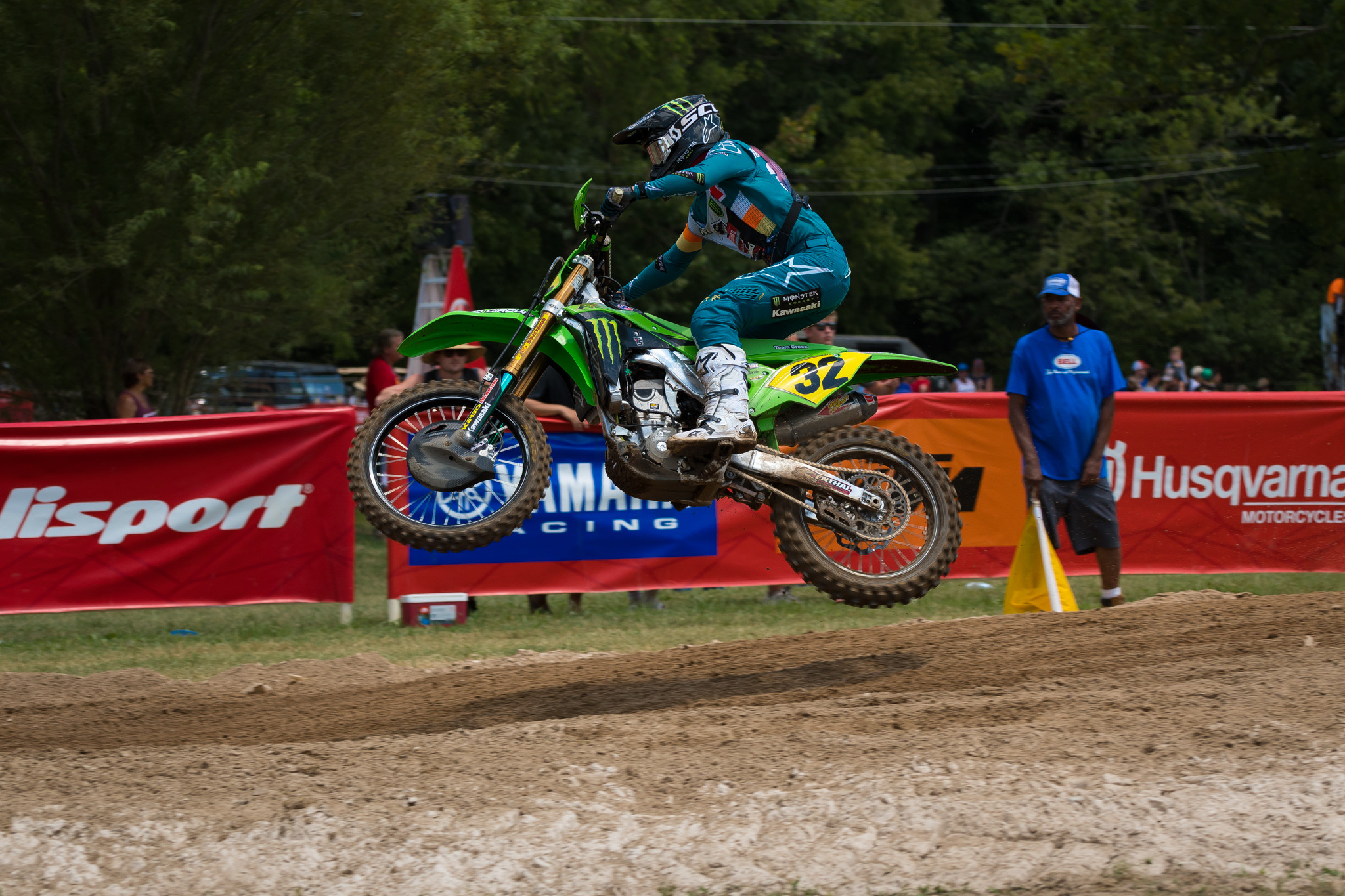 Kawasaki Team Green’s Stilez Robertson