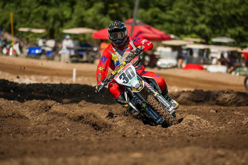 Jalek Swoll earned the Open Pro Sport moto one victory.