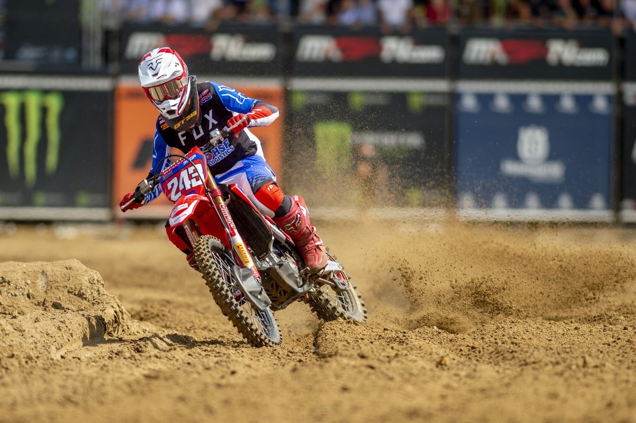Honda HRC's Tim Gajser
