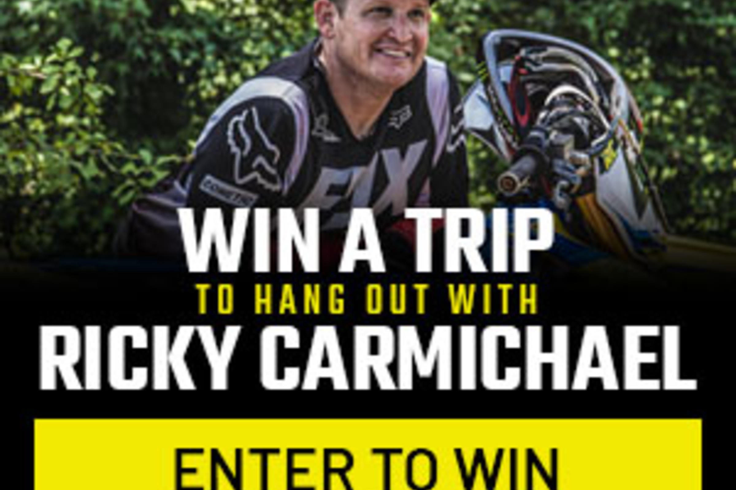 Win a Trip to Hang Out with Ricky Carmichael at The Goat Farm