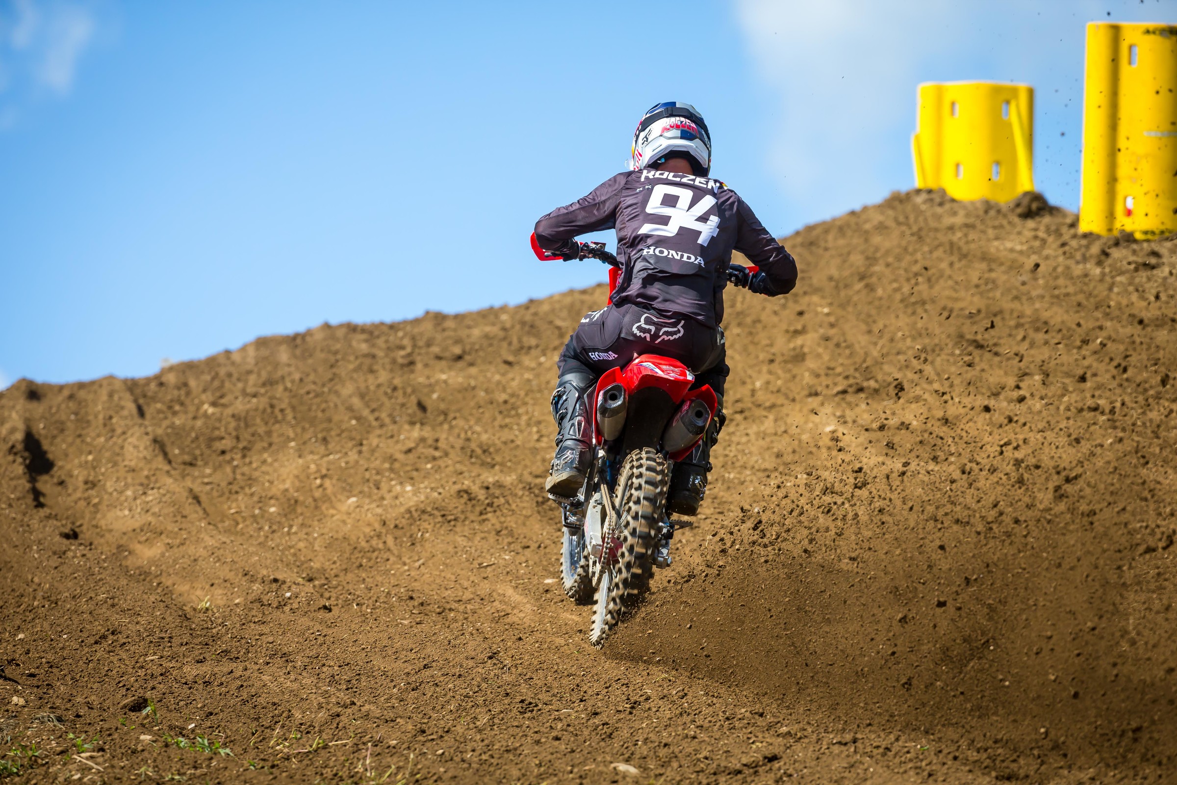 This is the view that even Jesus would have seen of Roczen at Unadilla.