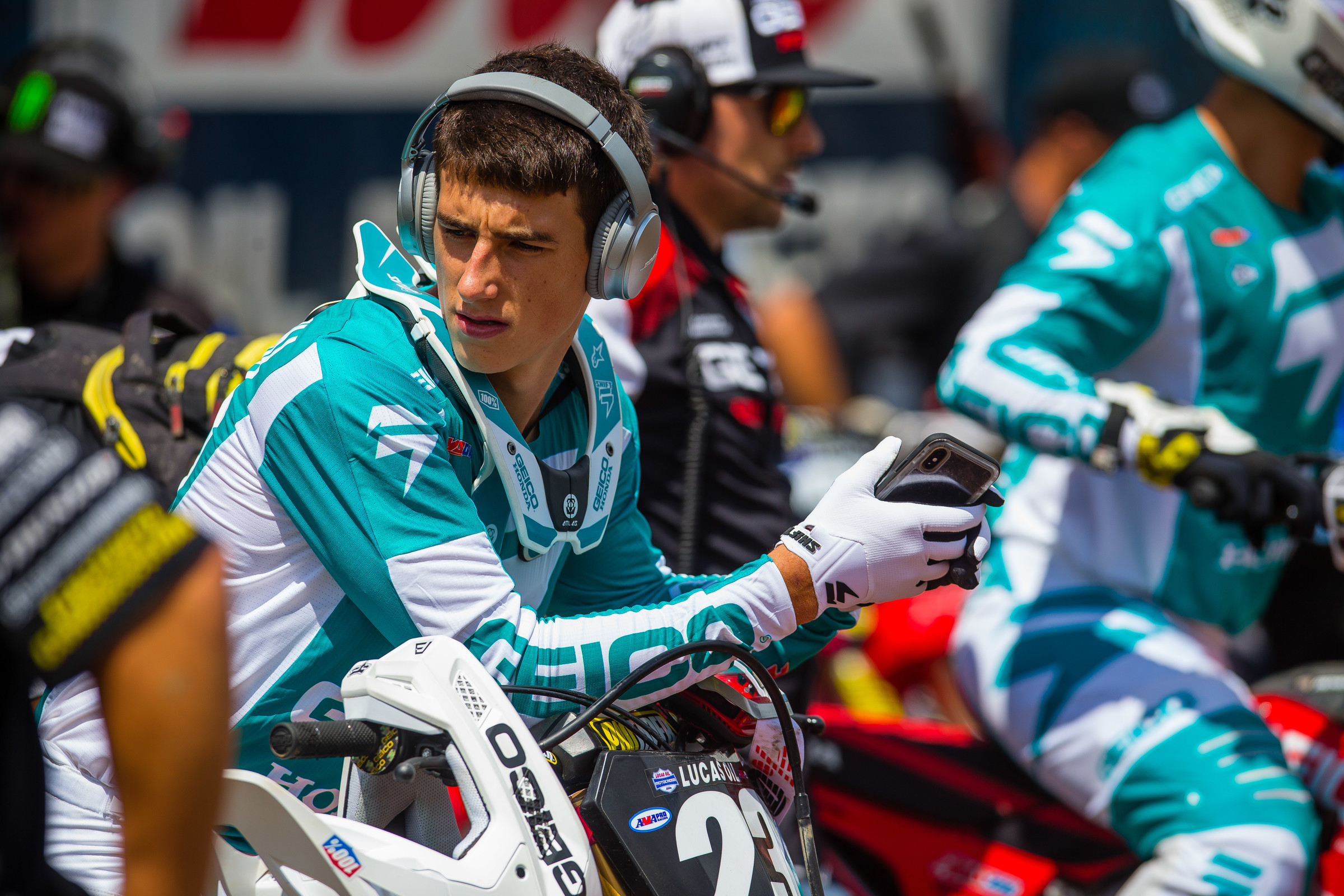 Sexton earned his second overall podium of the championship at Unadilla.