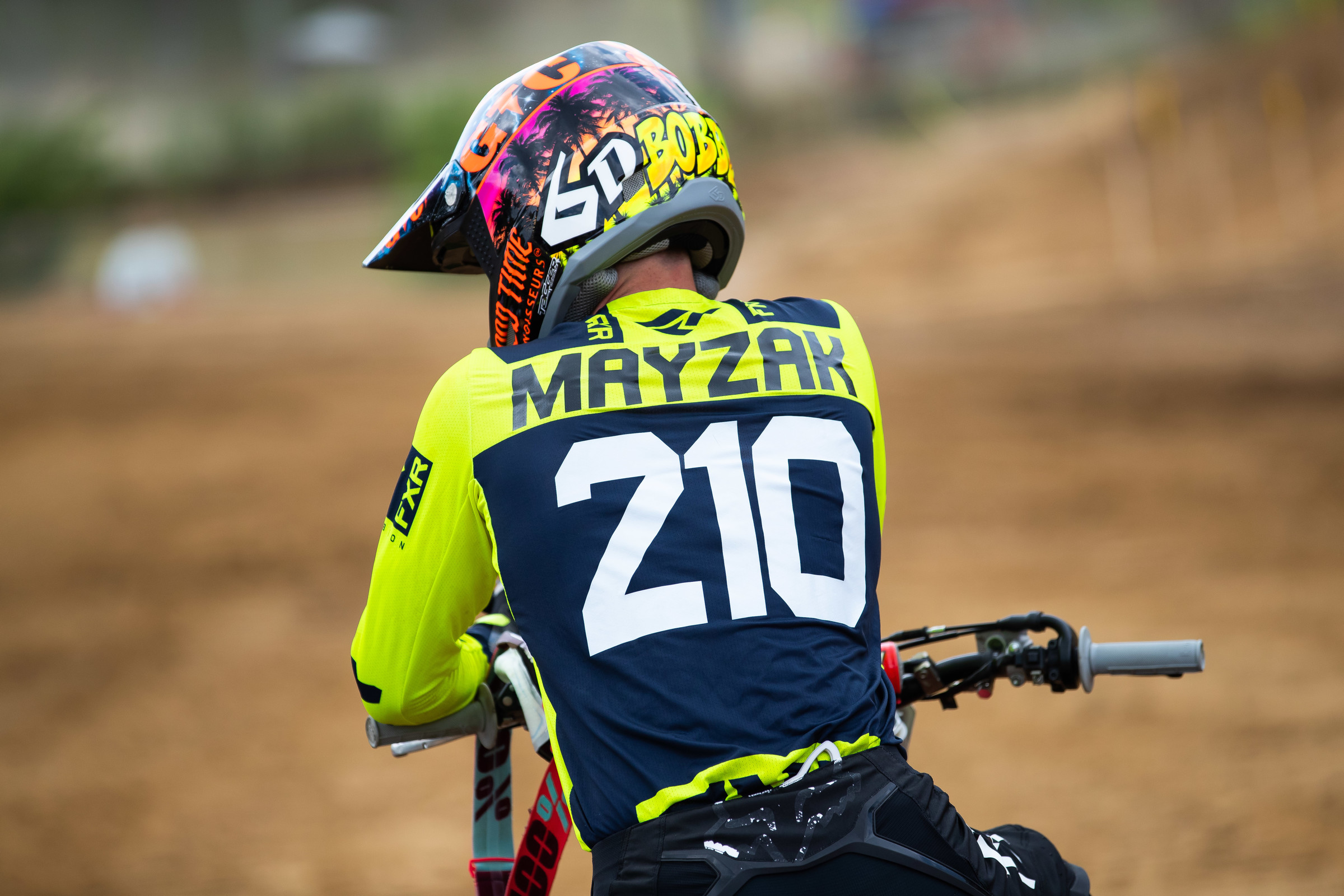 (PHOTO  Bobby Piazza wore Jonathan Mayzak’s jersey today in his honor.