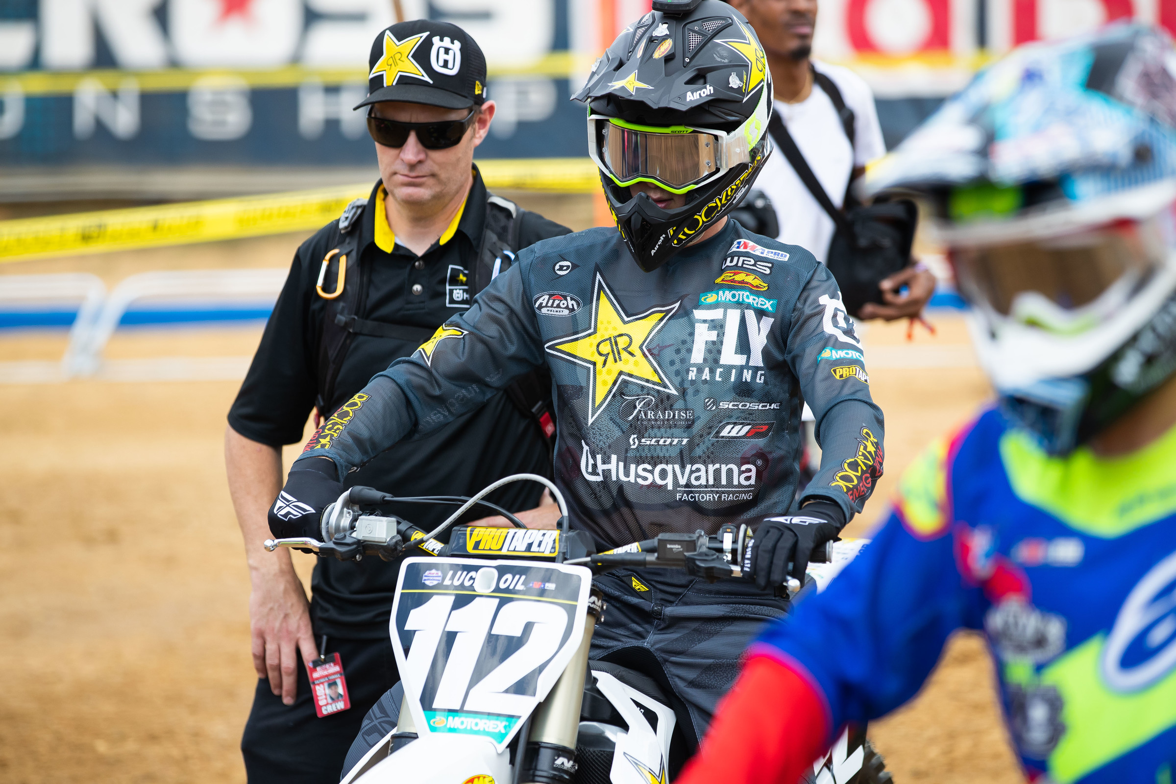 “It’s probably a little soon for me to be out here racing, but I just couldn’t stand sitting on the couch another weekend, especially when I’m able to be on the bike now.”