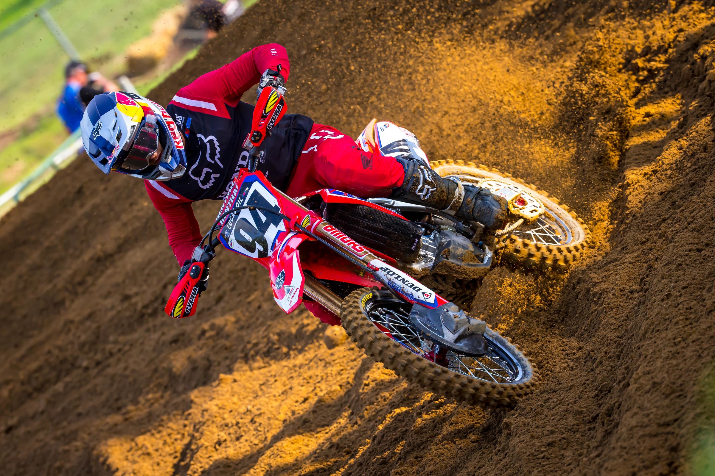 Roczen was this morning's fastest qualifier in the 450 Class.