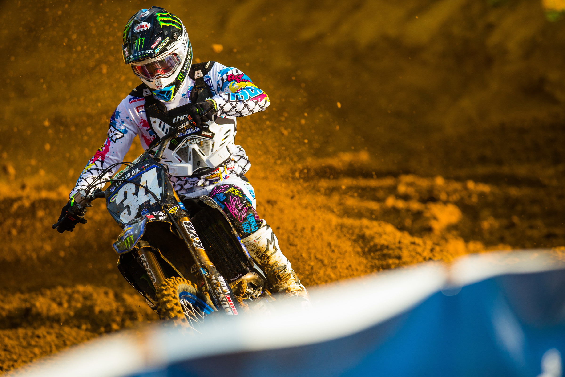 Ferrandis finished fourth overall with 4-4 moto finishes.