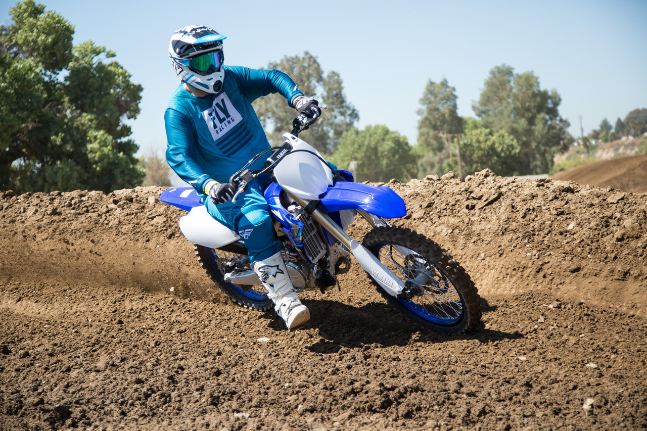 Matthes ripping on the 2020 Yamaha YZ450F at Milestone.