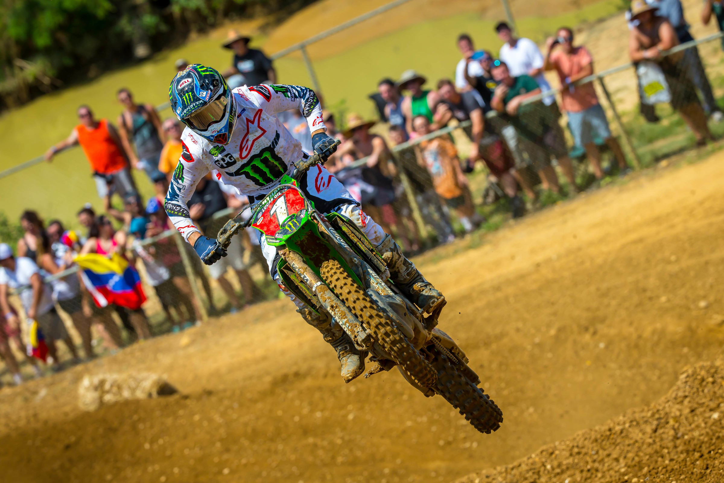 Tomac went 1-1 at the Budds Creek National.