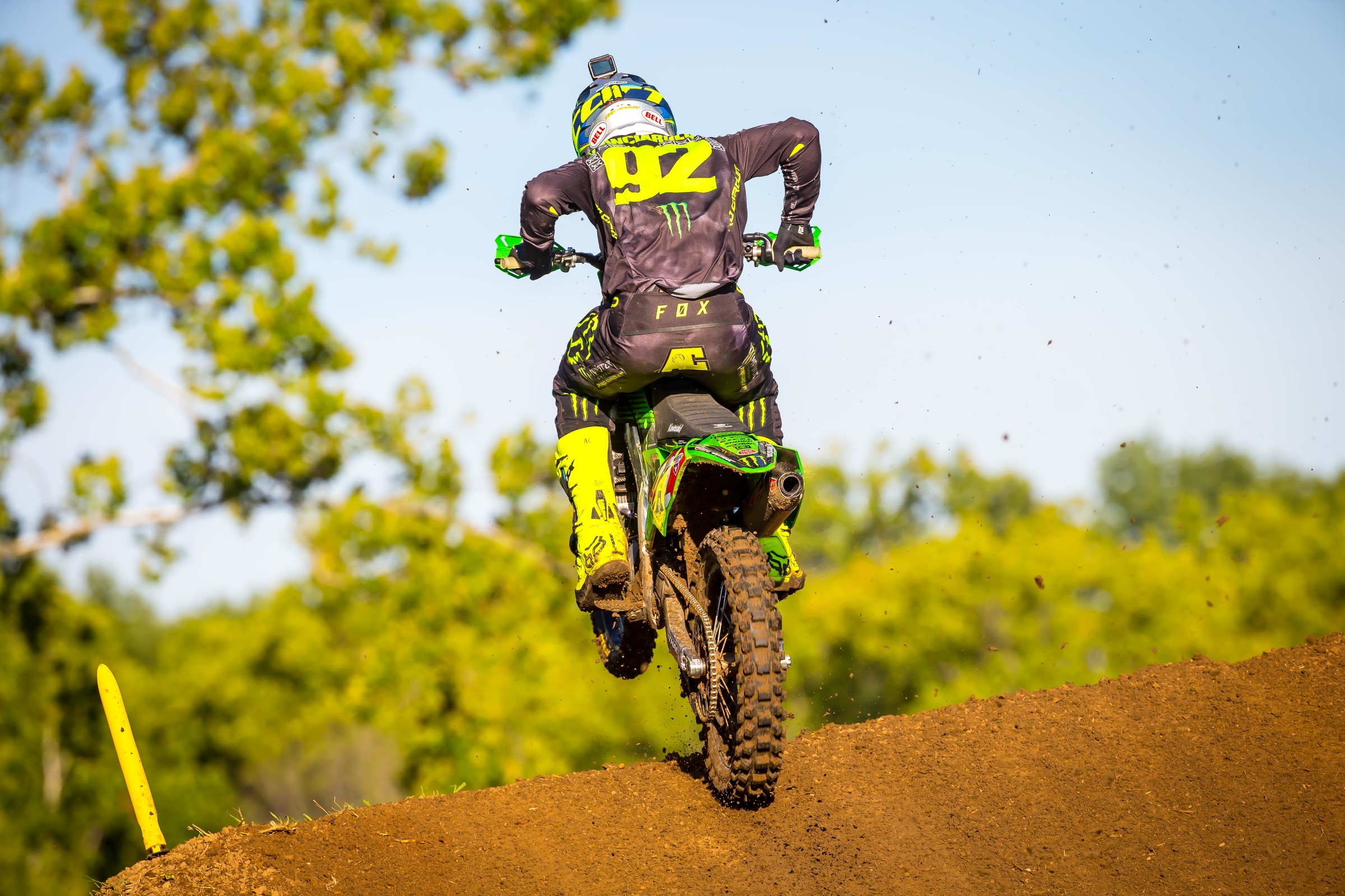 Ciancairulo clinched the 250 Class title after finishing second in the first moto.