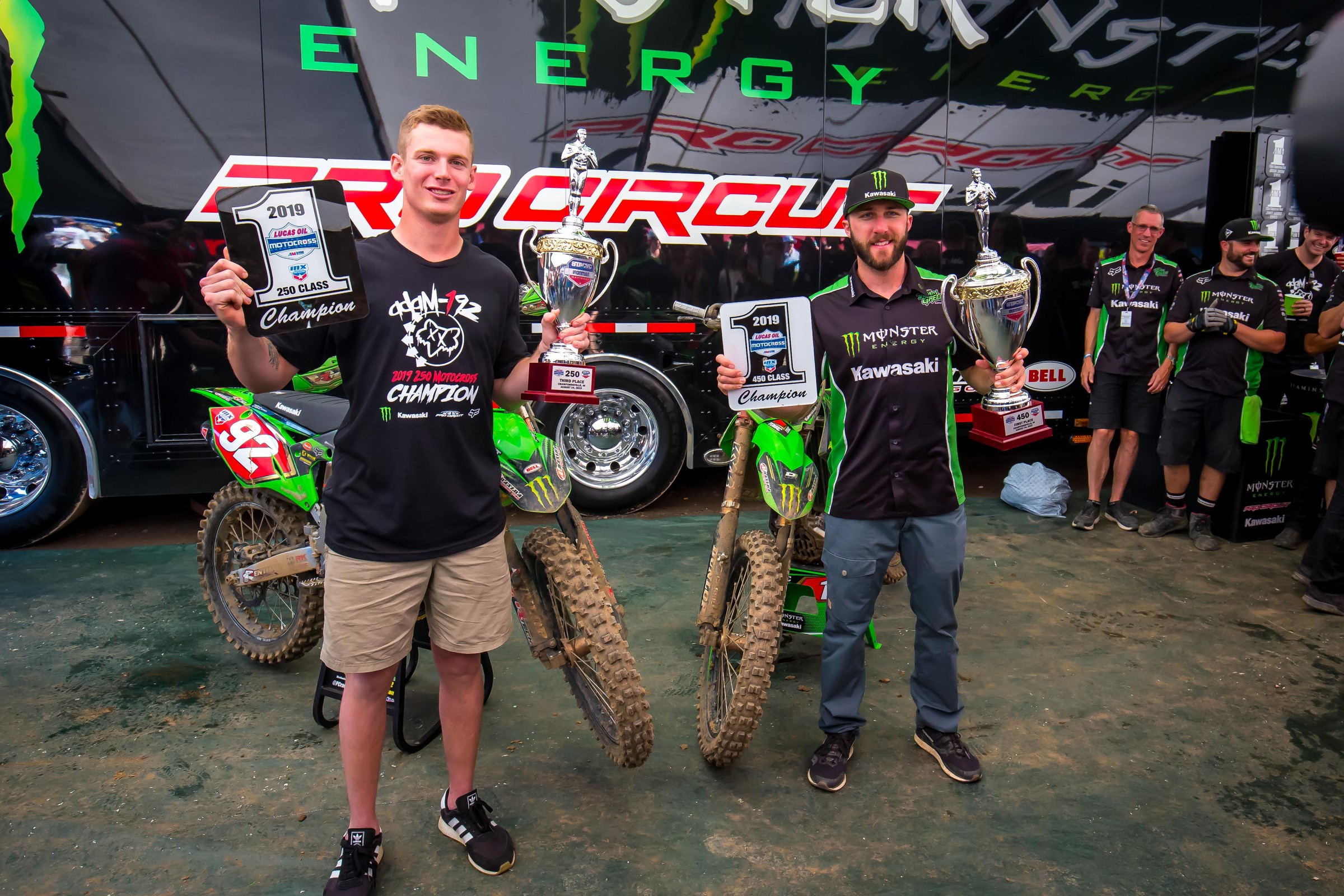 Adam and Eli will be teammates next year under the Monster Energy Kawasaki team.