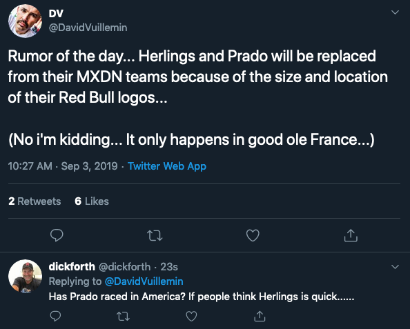 DV has since deleted this tweet.