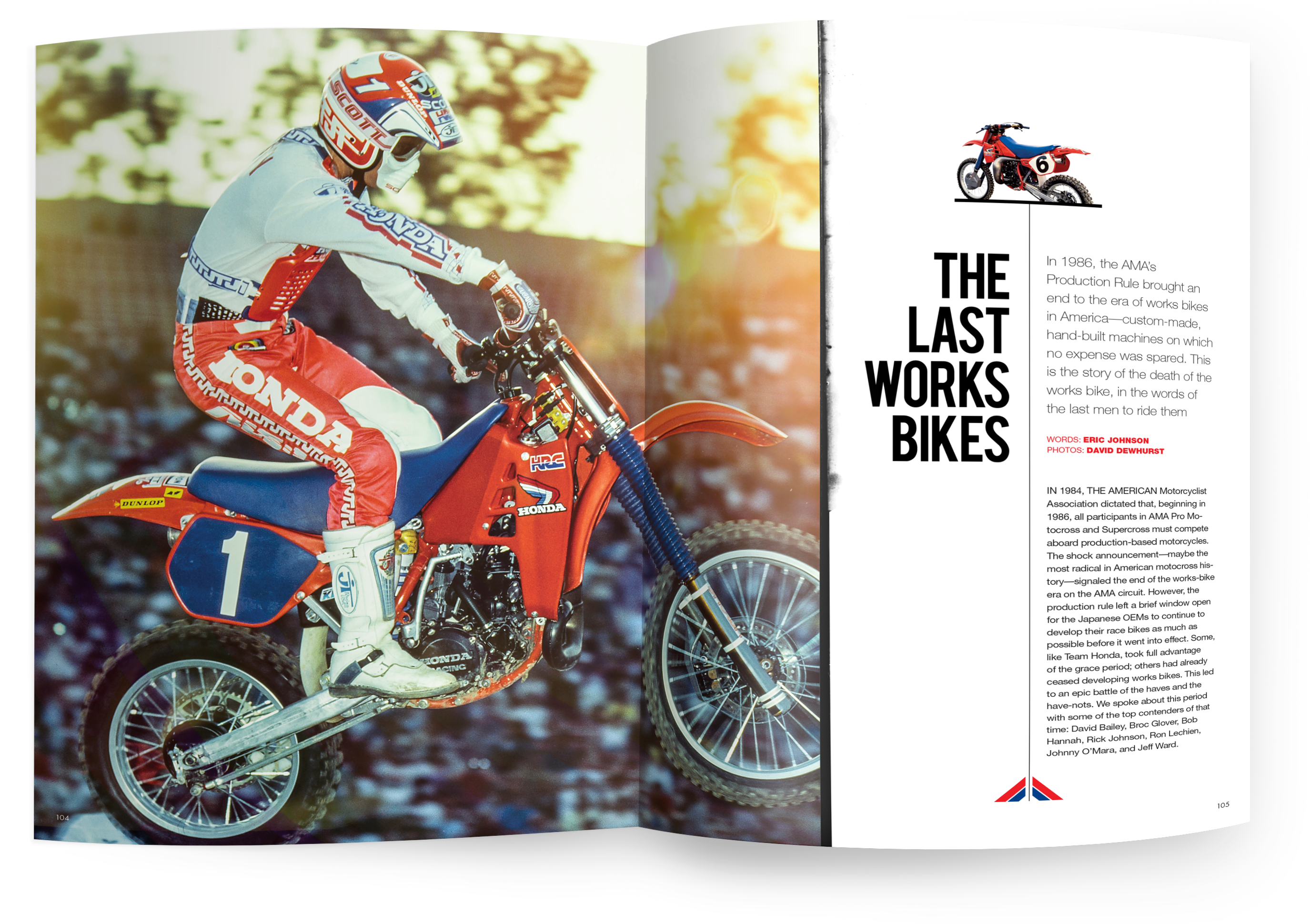 The Last Works Bikes - Motocross Magazine - Racer X Illustrated