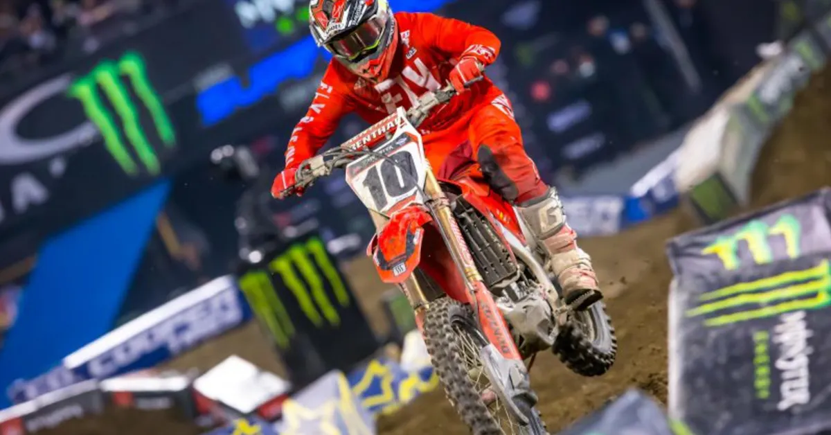 Ken Roczen and Justin Brayton factory Honda CRF450R Ken Roczen and Justin Brayton factory Honda CRF450R
