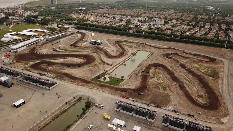 The MXGP of China in Shanghai.