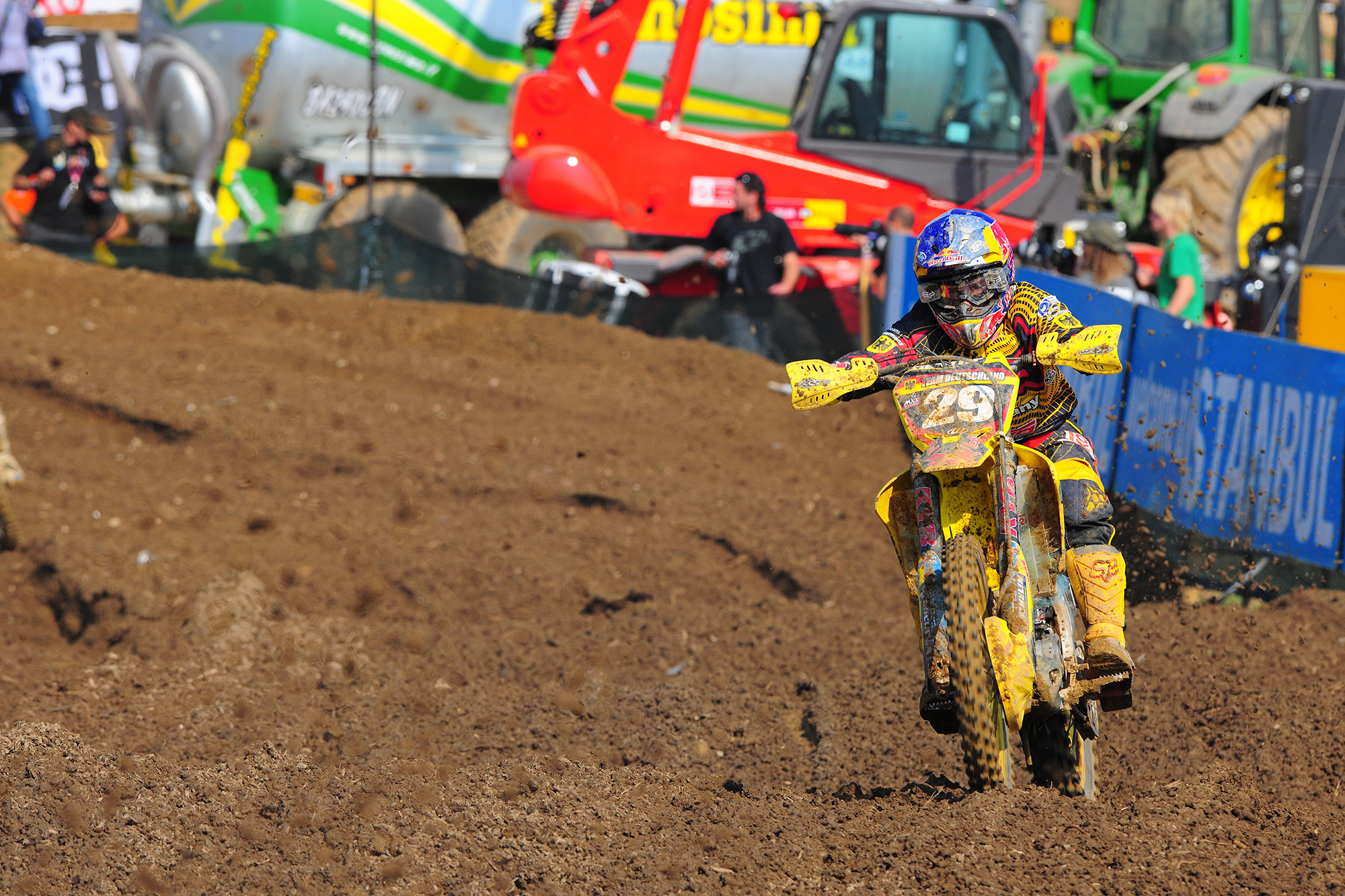 Roczen racing for Germany in 2009.