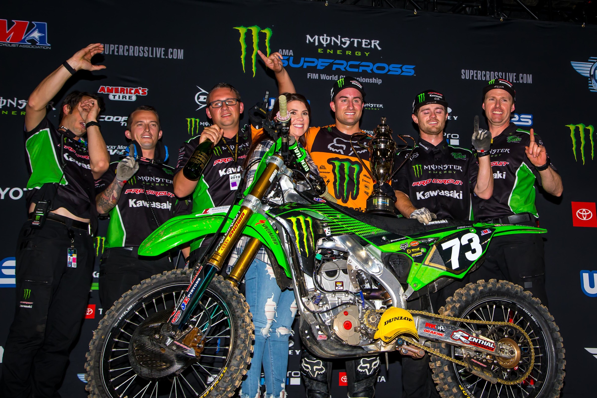 Davalos captured a win in his final 250 season, topping the podium in Nashville.