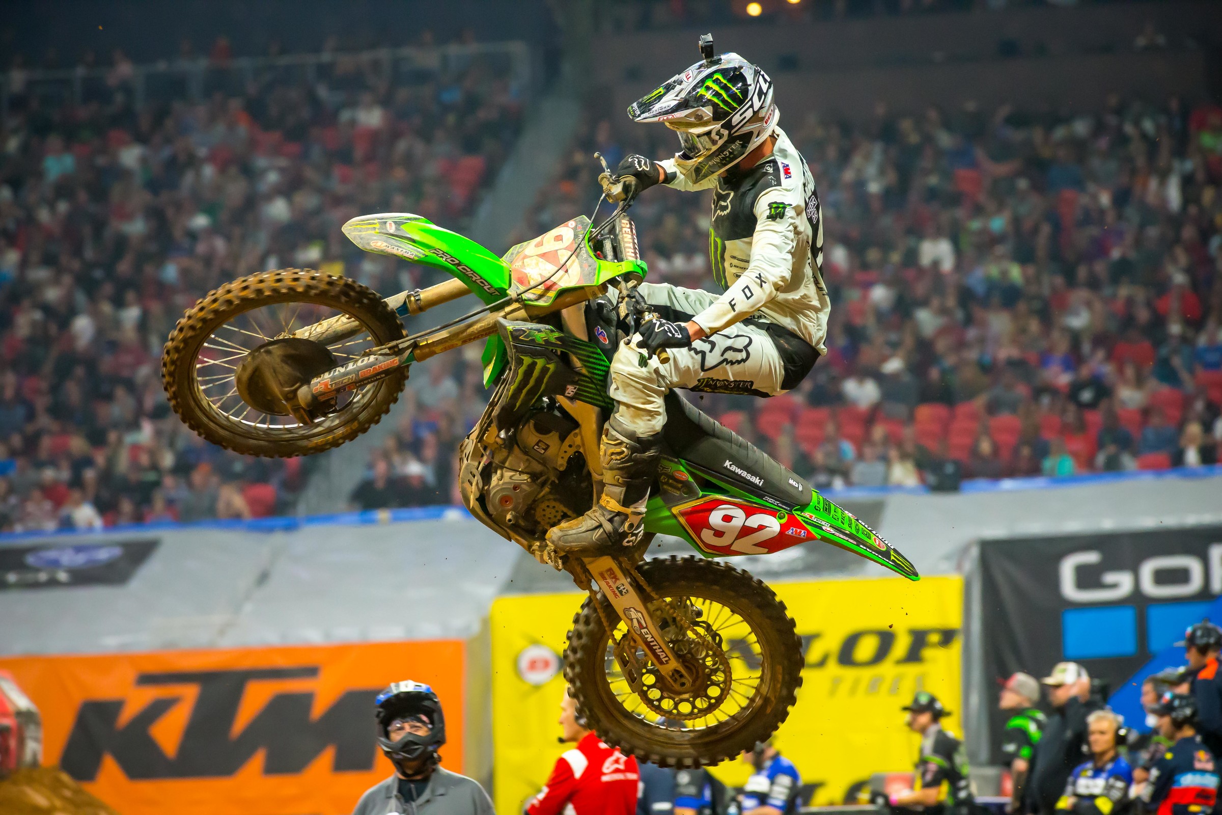 Cianciarulo at the Atlanta Supercross.