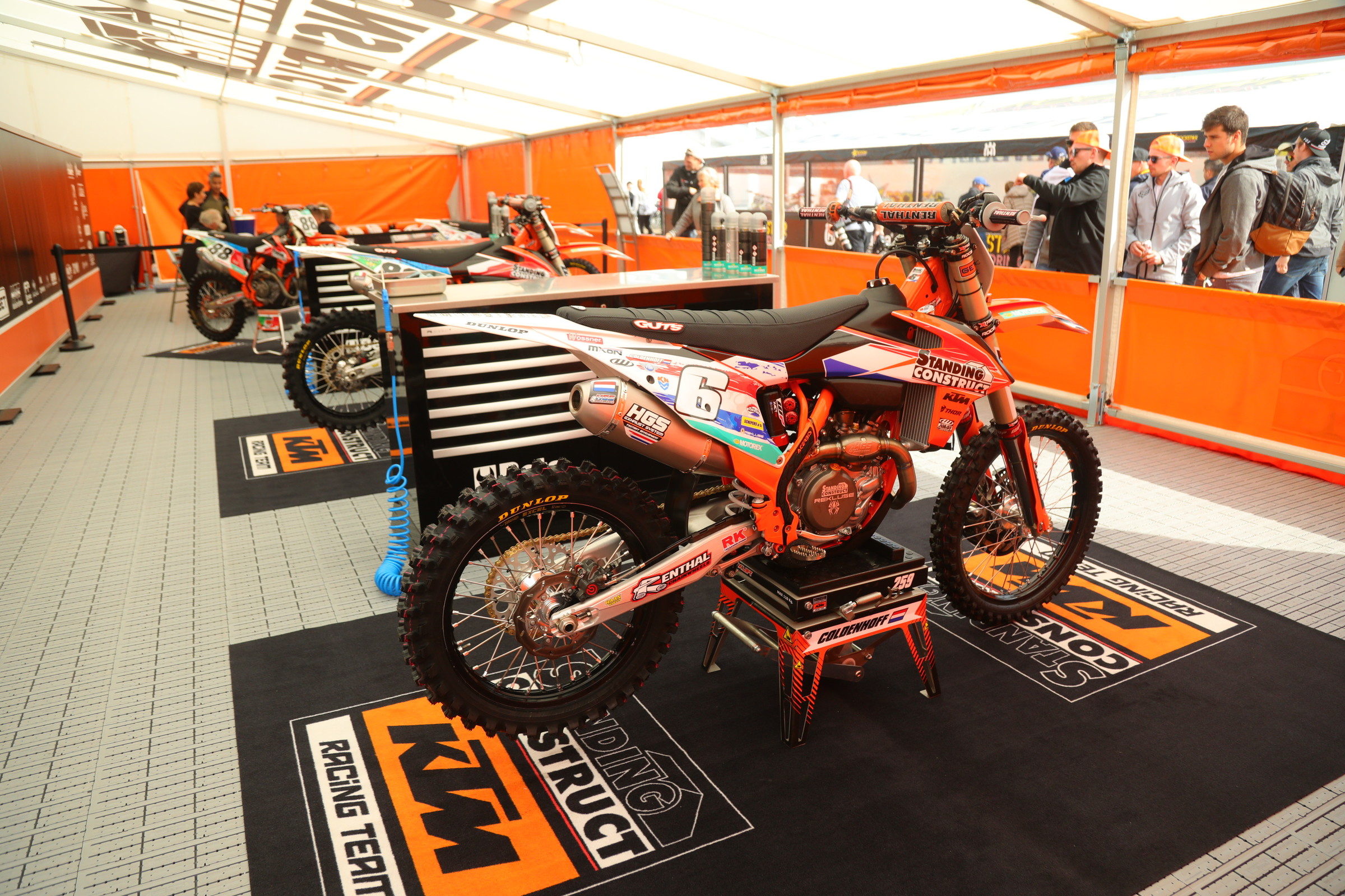 Glenn Coldenhoff's Team Netherlands KTM 450 SX-F