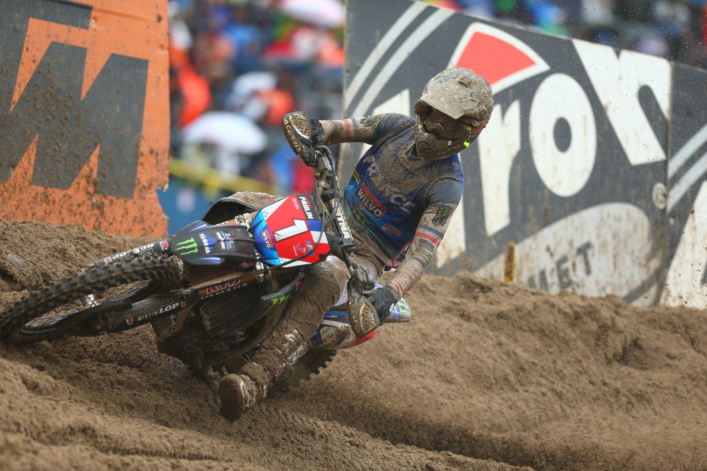 Gautier Paulin's bike broke down before he could finish the final race.