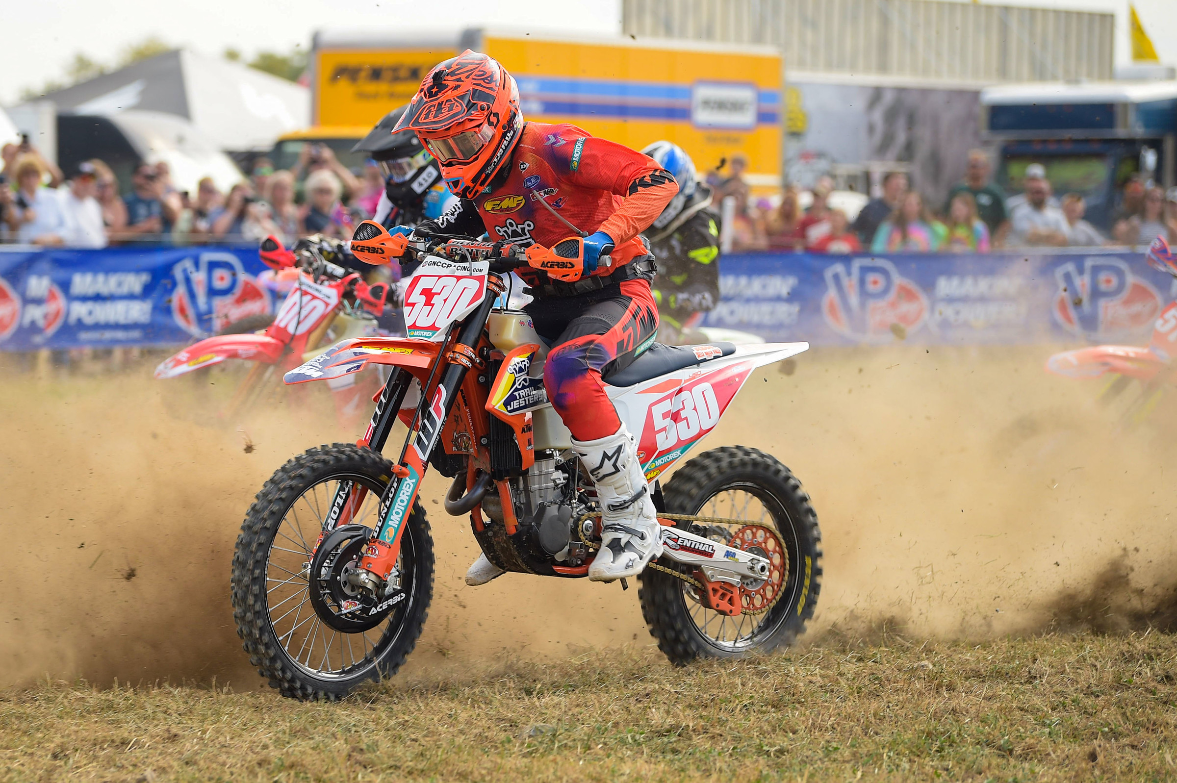 Ben Kelley returned to his #530 on Sunday since he moved up to the XC1 class.