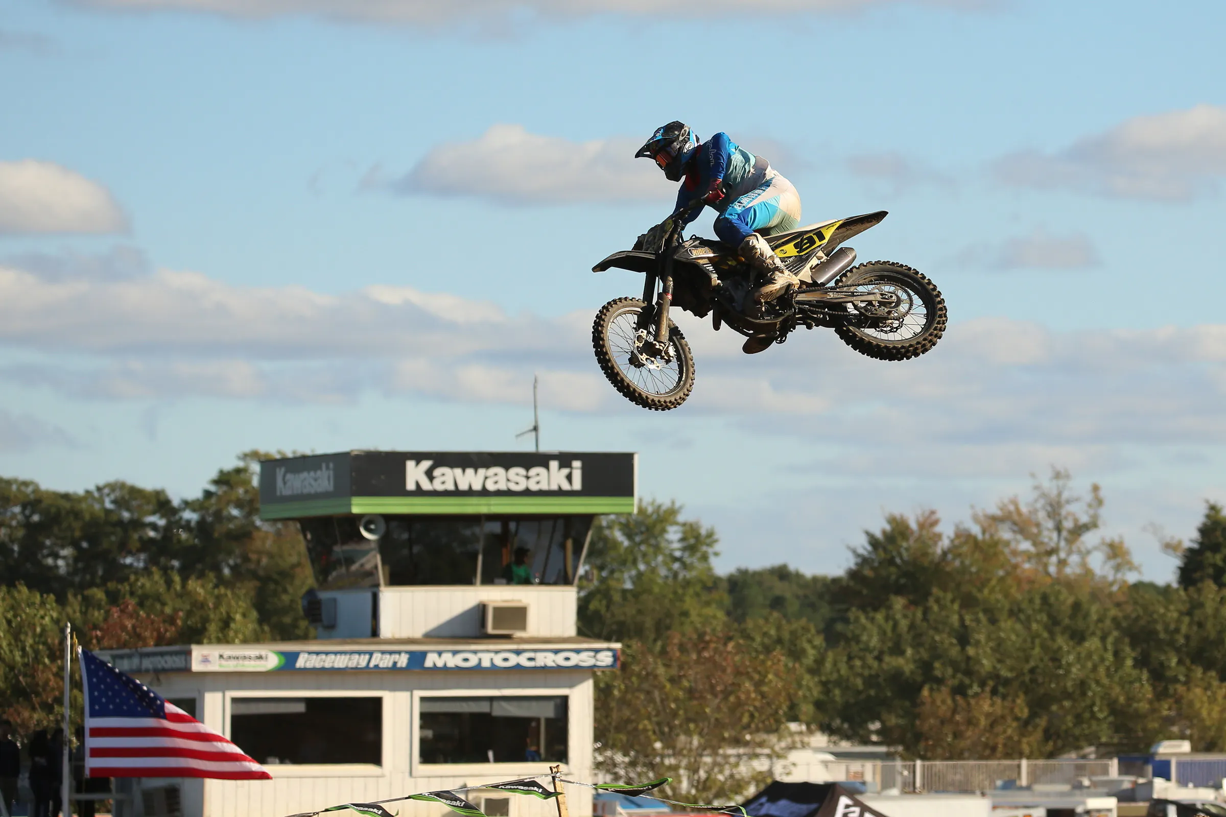Orion Gregory won the Schoolboy 2 class at the Kawasaki Race of Champions.