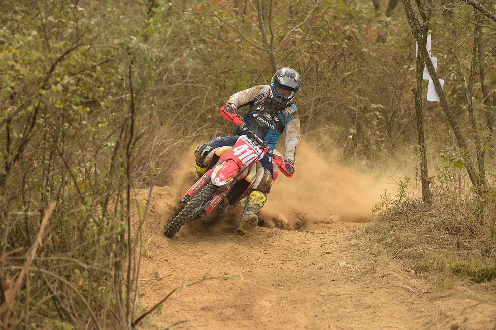 Andrew Delong is aiming for another top five overall race this Sunday afternoon.
