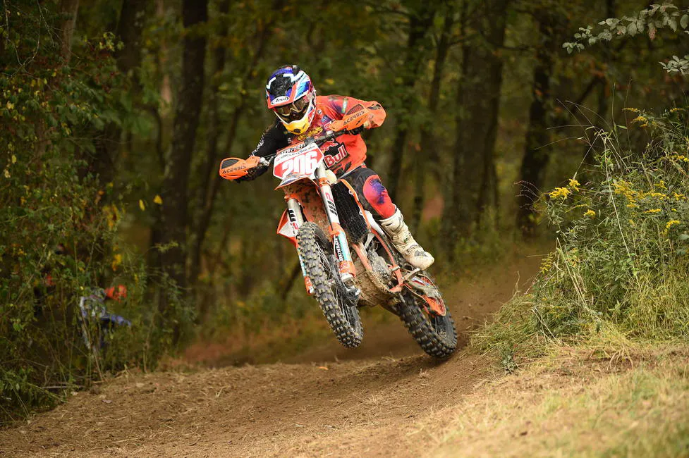 Josh Toth is eager battle at the front of the pack since returning from his leg injury.