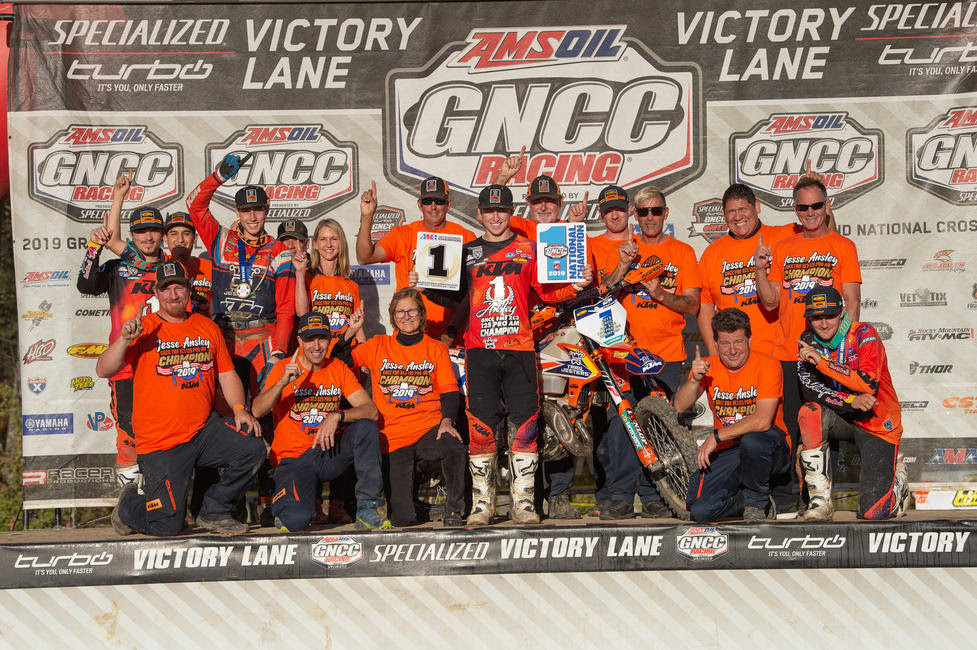 Jesse Ansley captured his second-straight FMF XC3 125cc Pro-Am National Championship.