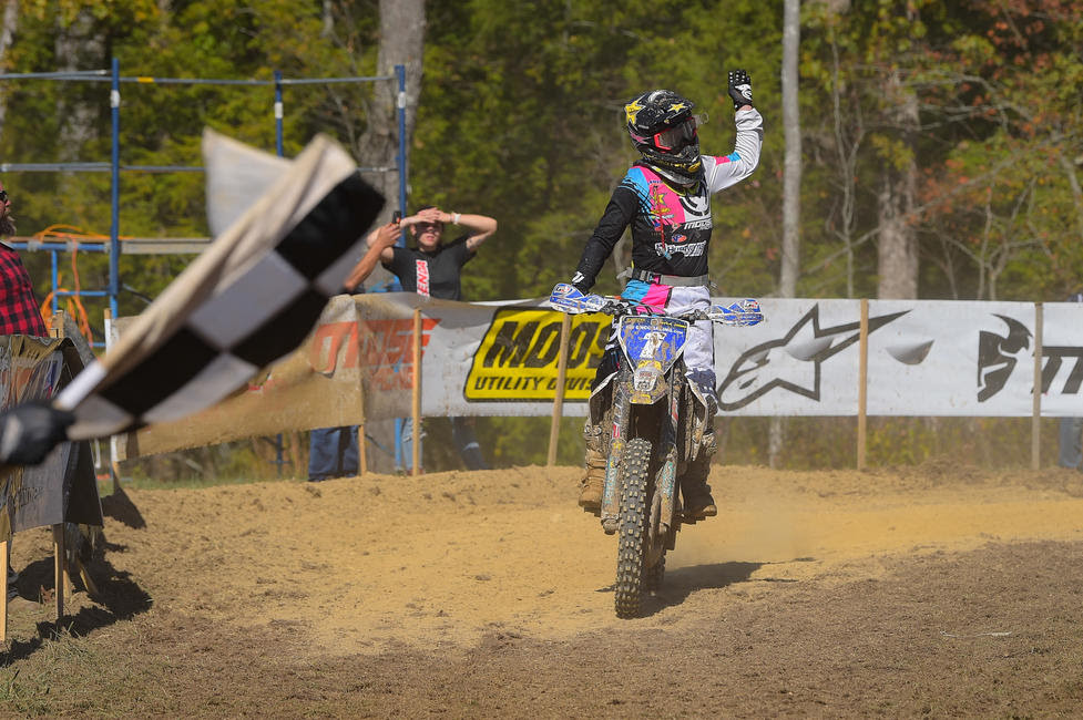 Tayla Jones took home her eighth WXC class win.