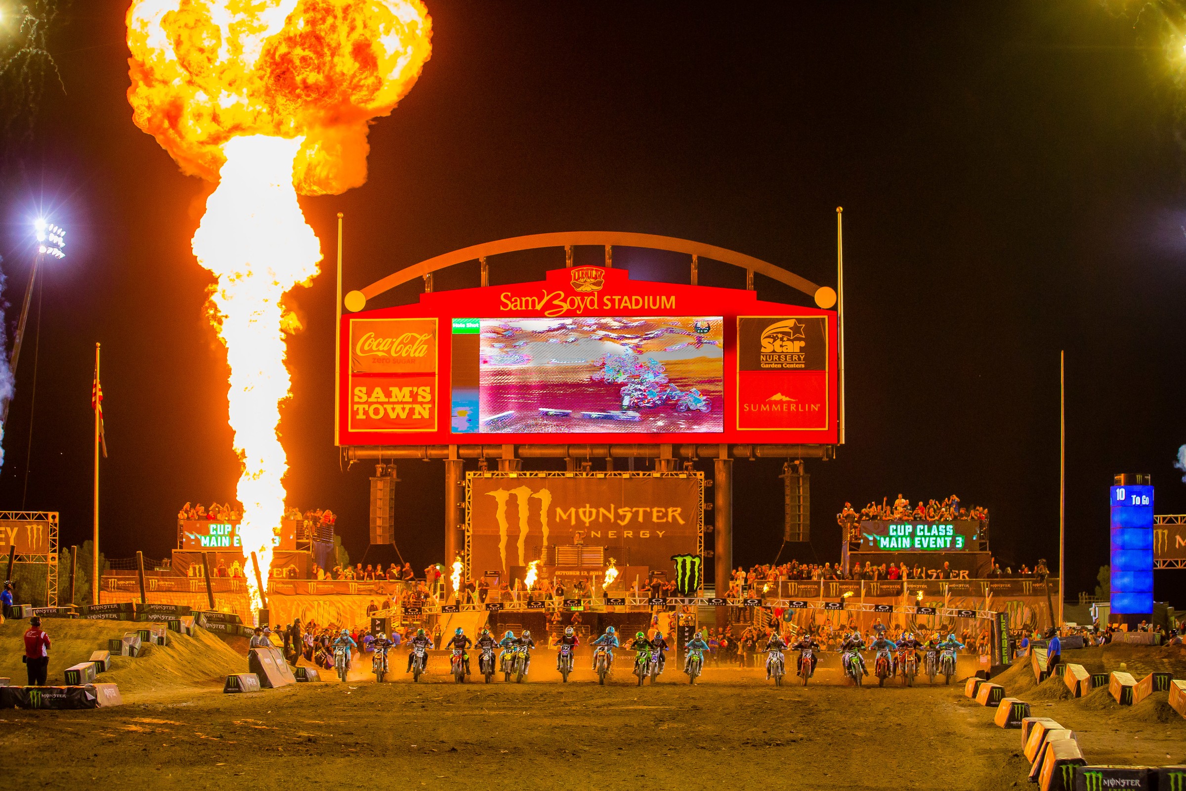 Staging Area: Monster Energy Cup