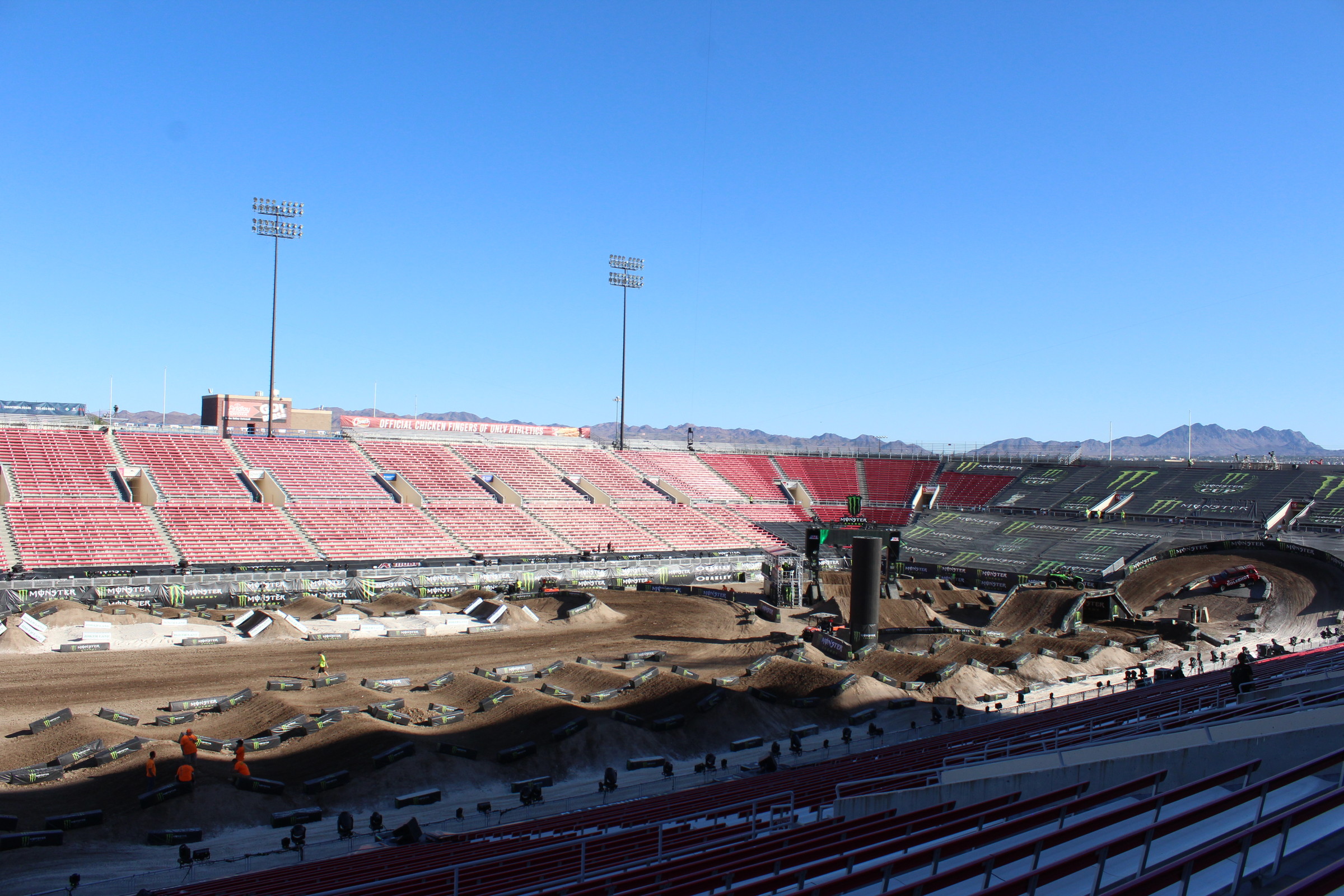 Sam Body Stadium is ready to go.