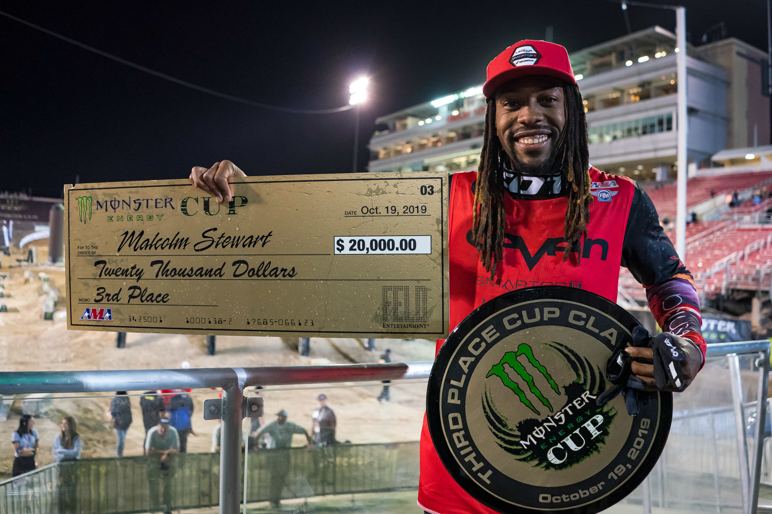 Malcolm Stewart Third Overall at Monster Energy Cup
