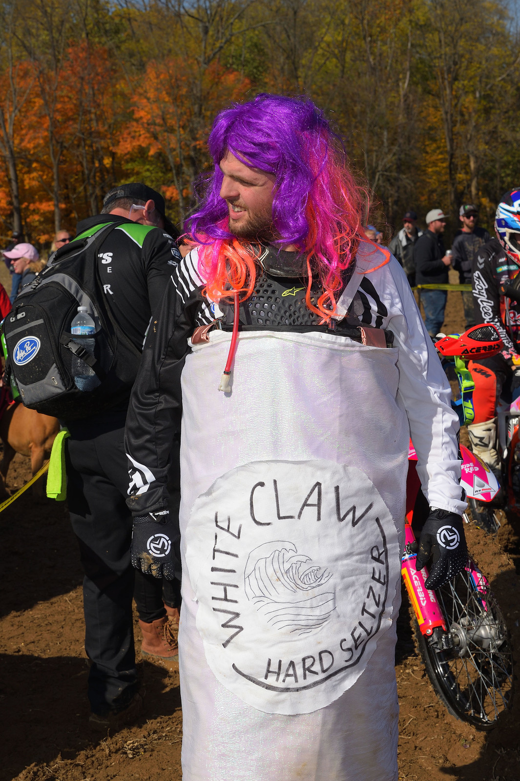 Baylor's full costume.