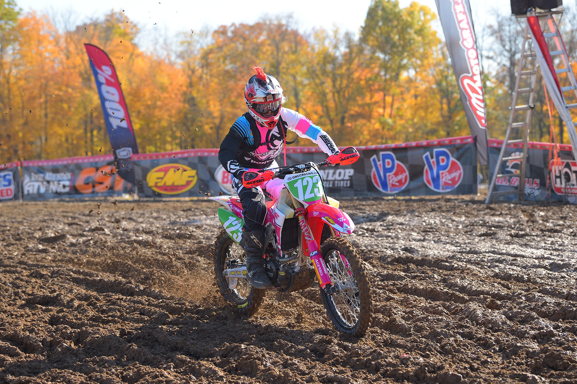 Lee at the 2019 Ironman GNCC.