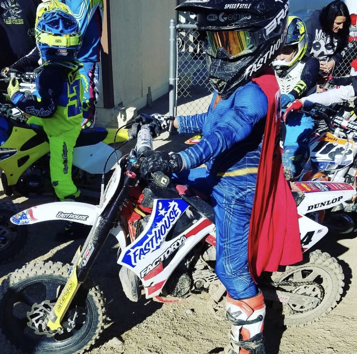 My son Dennis Allen's race costume from this weekend??